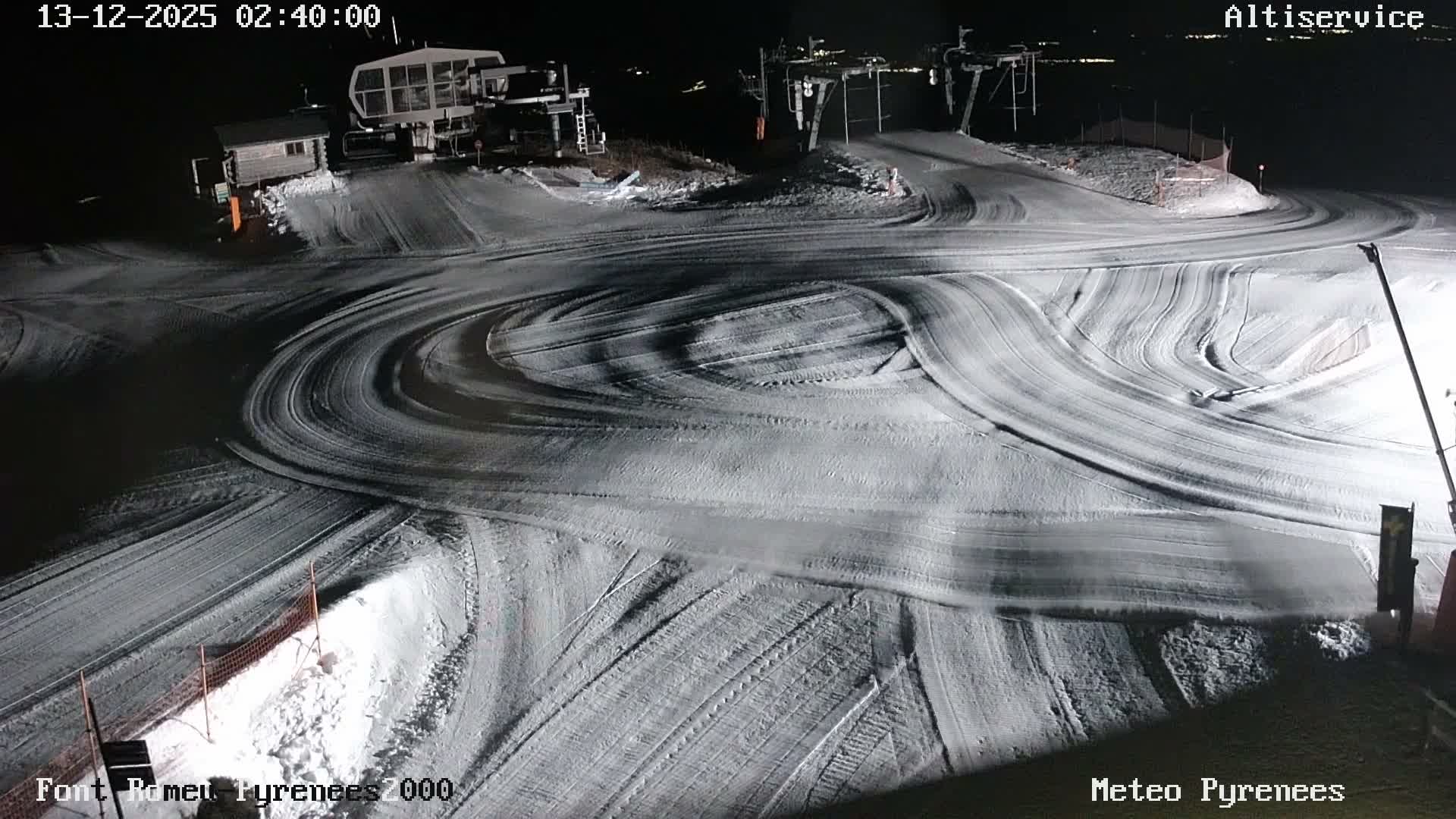 Font-Romeu Ski Slopes & Pyrenees Summits Panaromic 360 Live Cam - Prades, Pyrenees-Orientales, Occitanie, France