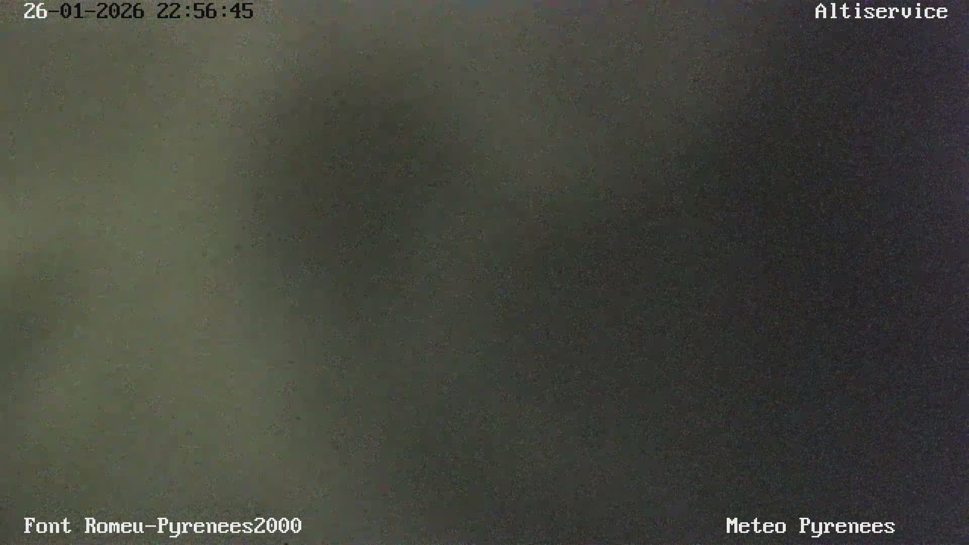 Font-Romeu Ski Slopes & Pyrenees Summits Panaromic 360 Live Cam - Prades, Pyrenees-Orientales, Occitanie, France