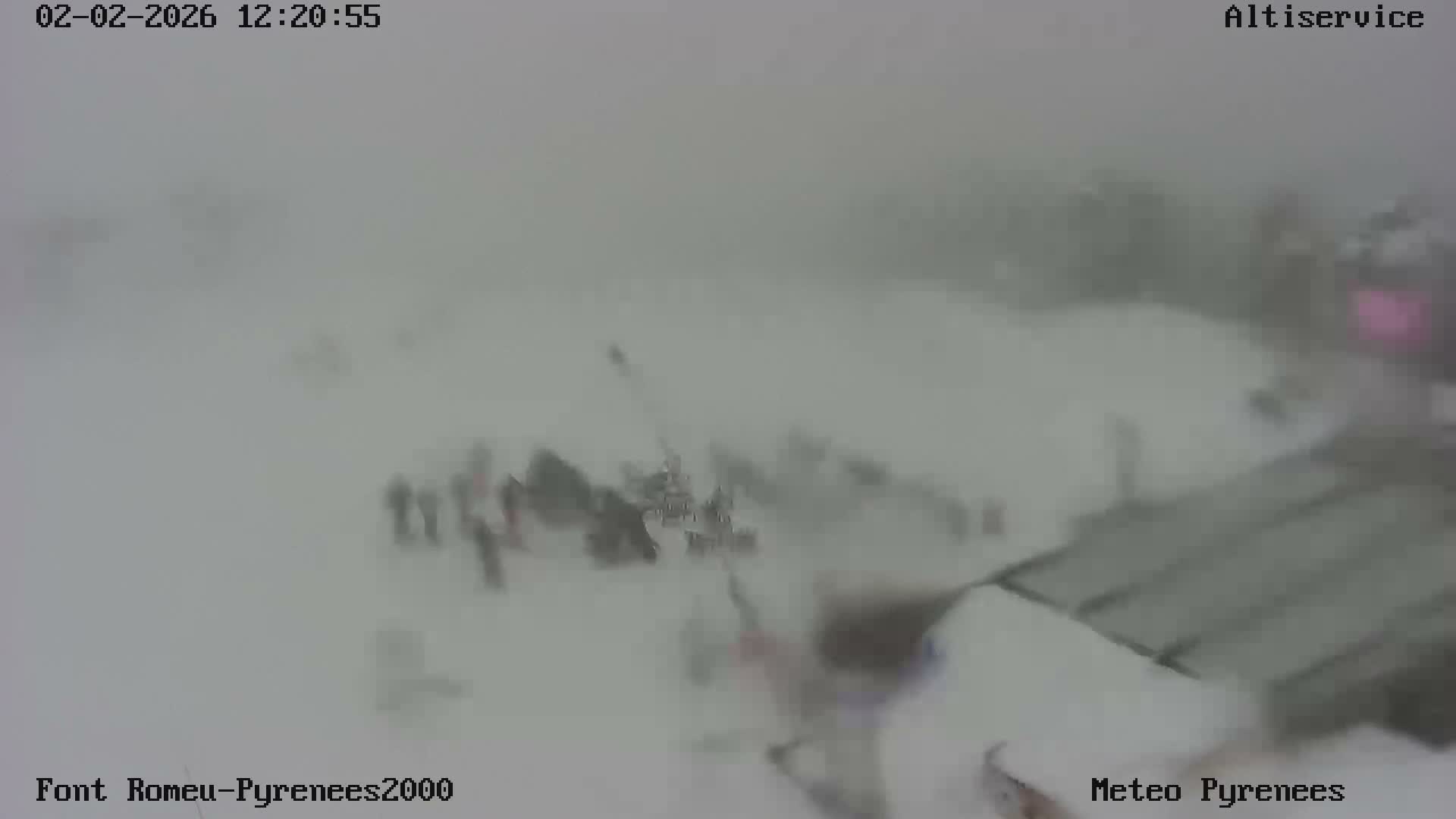 Font-Romeu Ski Slopes & Pyrenees Summits Panaromic 360 Live Cam - Prades, Pyrenees-Orientales, Occitanie, France