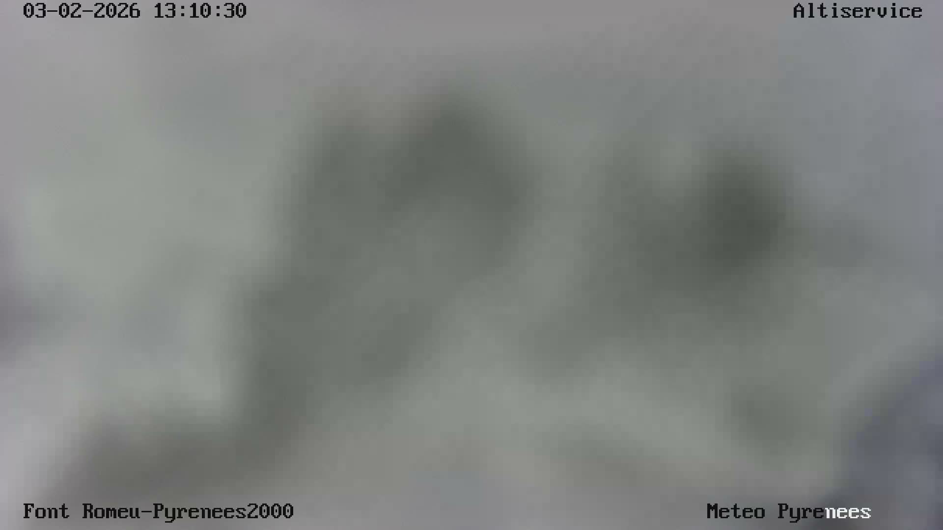 Font-Romeu Ski Slopes & Pyrenees Summits Panaromic 360 Live Cam - Prades, Pyrenees-Orientales, Occitanie, France