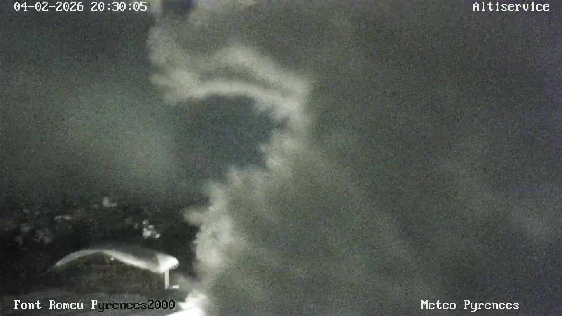 Font-Romeu Ski Slopes & Pyrenees Summits Panaromic 360 Live Cam - Prades, Pyrenees-Orientales, Occitanie, France