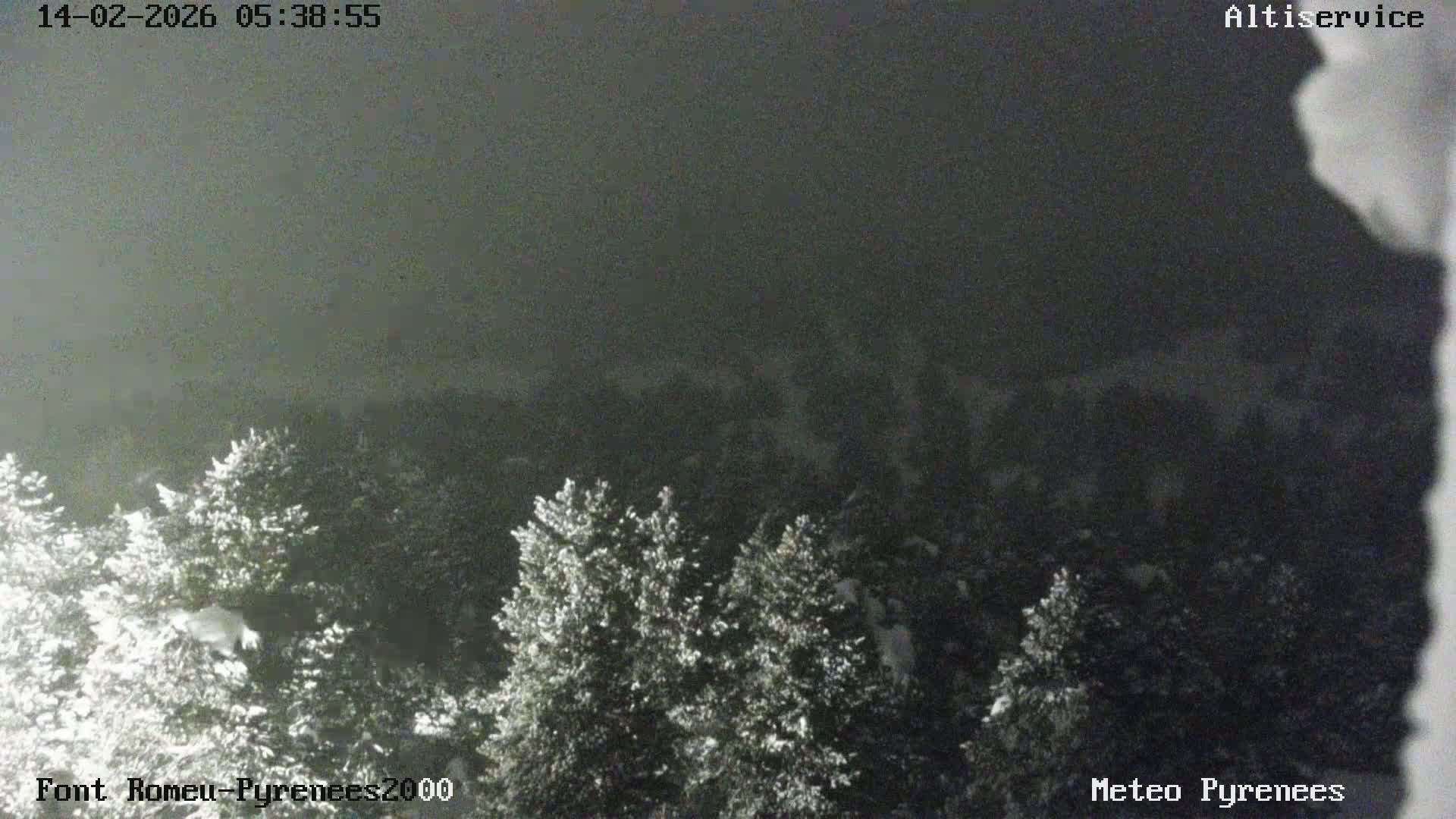 Font-Romeu Ski Slopes & Pyrenees Summits Panaromic 360 Live Cam - Prades, Pyrenees-Orientales, Occitanie, France