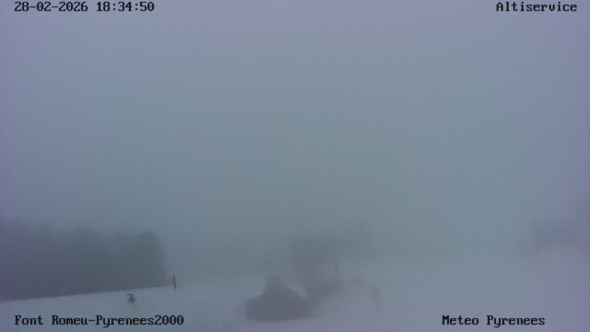 Font-Romeu Ski Slopes & Pyrenees Summits Panaromic 360 Live Cam - Prades, Pyrenees-Orientales, Occitanie, France