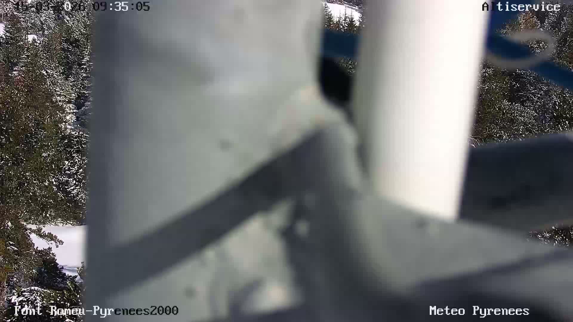 Font-Romeu Ski Slopes & Pyrenees Summits Panaromic 360 Live Cam - Prades, Pyrenees-Orientales, Occitanie, France