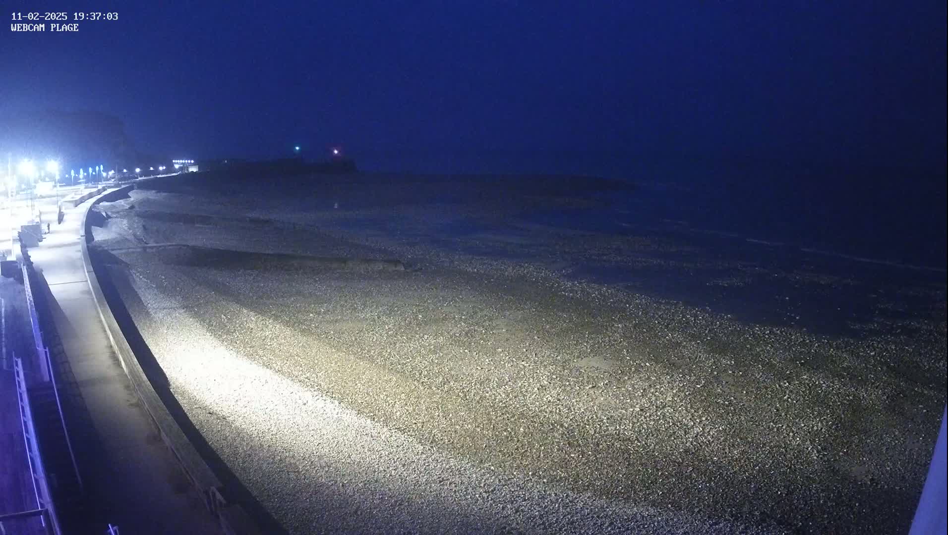 Plage de Saint-Valery-en-Caux  Beach Live Cam - Dieppe, Seine-Maritime, Normandie, France