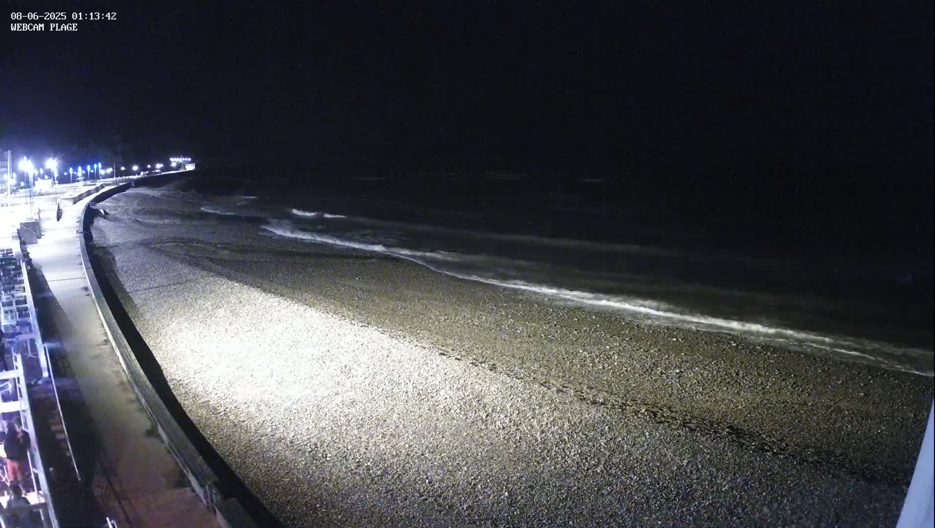 Plage de Saint-Valery-en-Caux  Beach Live Cam - Dieppe, Seine-Maritime, Normandie, France
