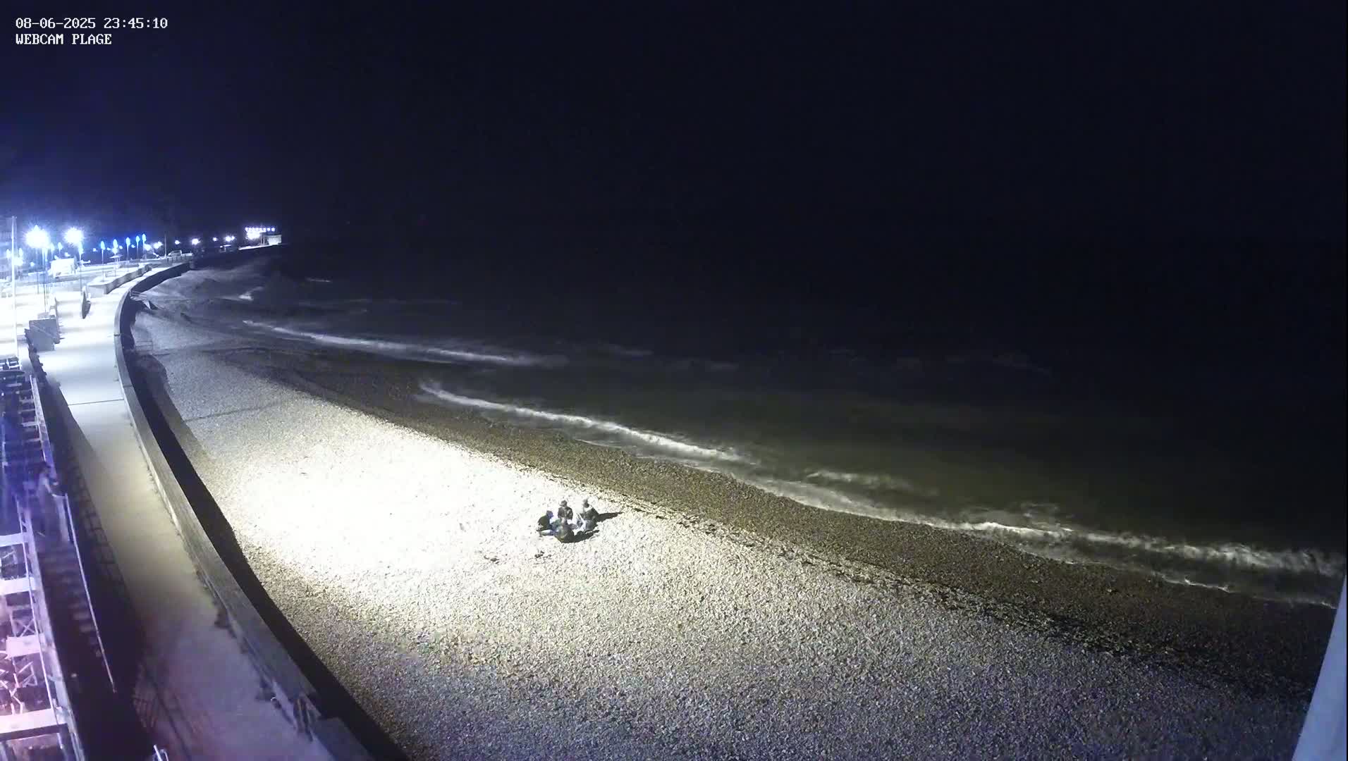 Plage de Saint-Valery-en-Caux  Beach Live Cam - Dieppe, Seine-Maritime, Normandie, France