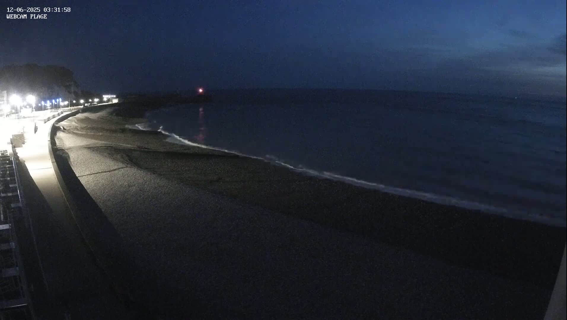 Plage de Saint-Valery-en-Caux  Beach Live Cam - Dieppe, Seine-Maritime, Normandie, France