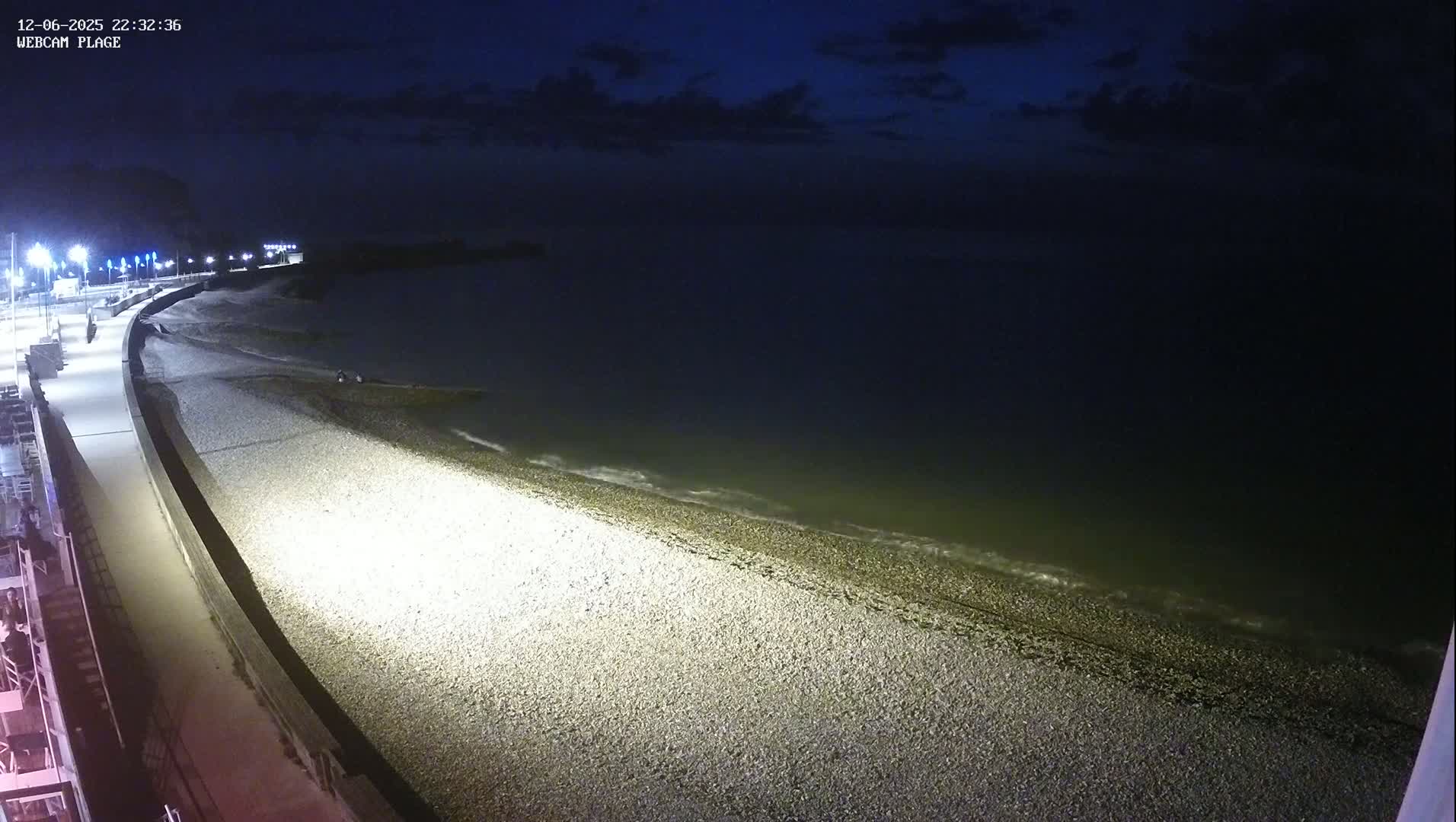 Plage de Saint-Valery-en-Caux  Beach Live Cam - Dieppe, Seine-Maritime, Normandie, France
