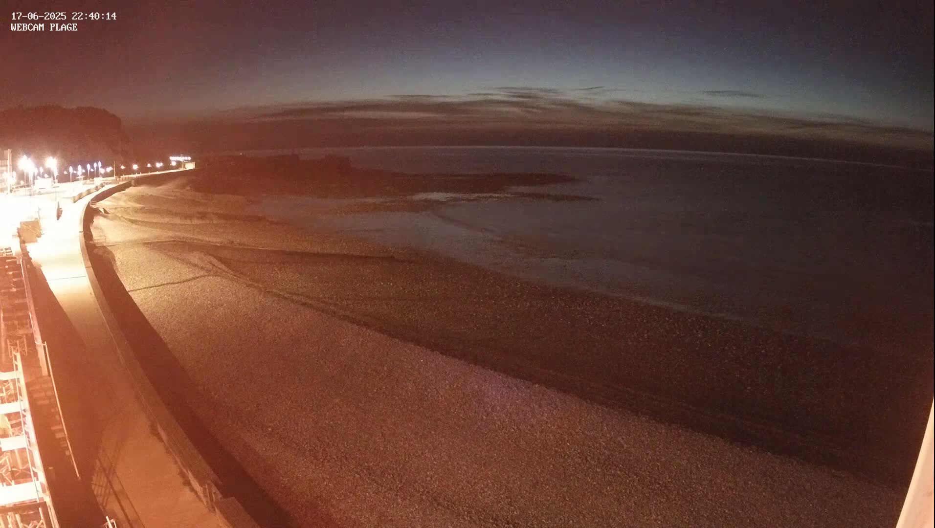 Plage de Saint-Valery-en-Caux  Beach Live Cam - Dieppe, Seine-Maritime, Normandie, France