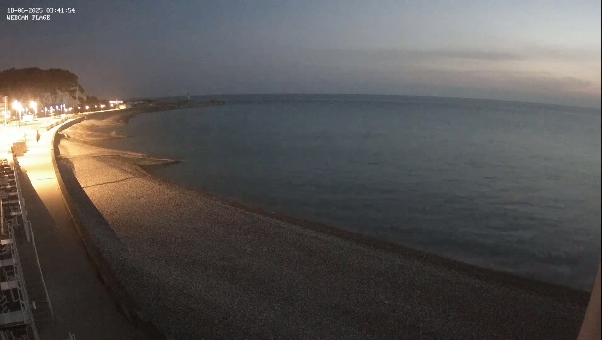 Plage de Saint-Valery-en-Caux  Beach Live Cam - Dieppe, Seine-Maritime, Normandie, France
