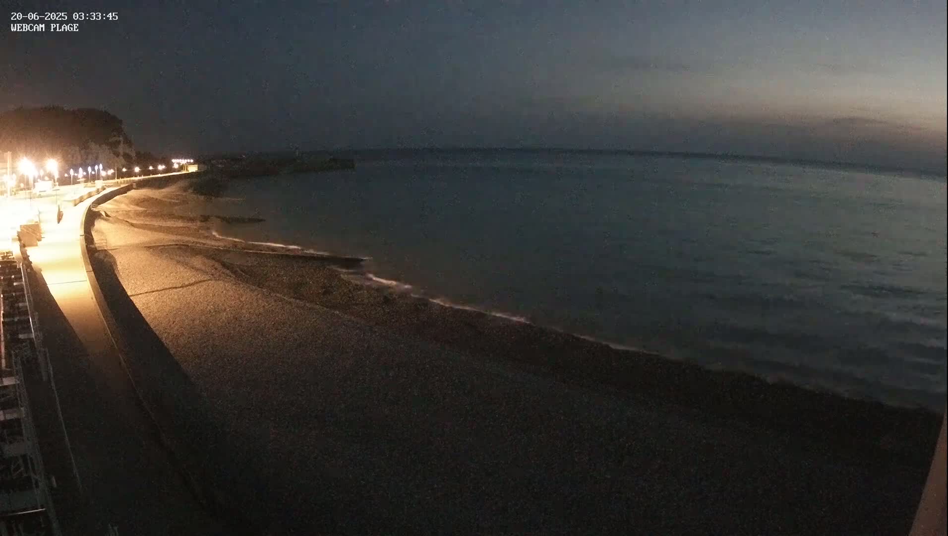 Plage de Saint-Valery-en-Caux  Beach Live Cam - Dieppe, Seine-Maritime, Normandie, France
