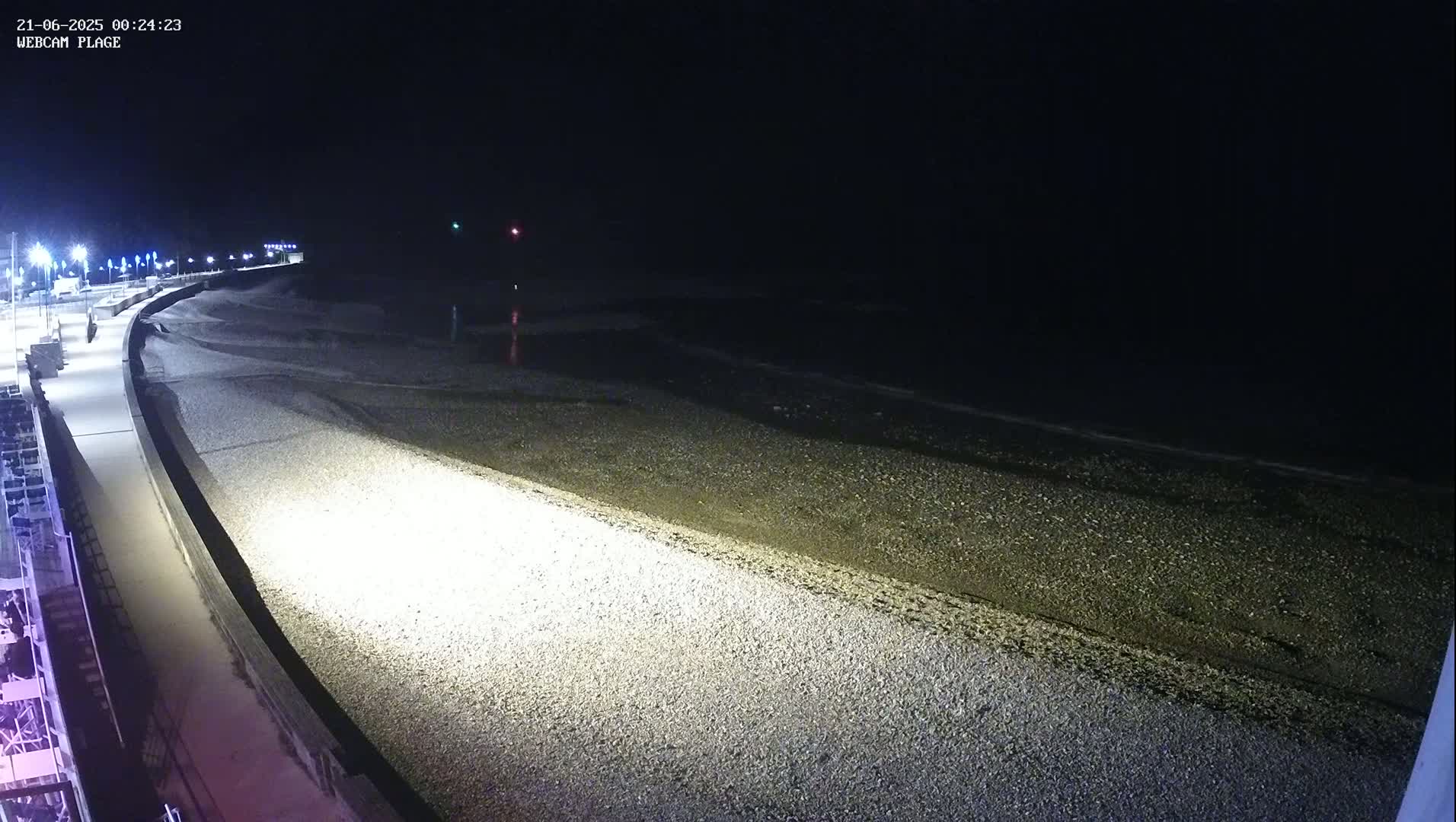 Plage de Saint-Valery-en-Caux  Beach Live Cam - Dieppe, Seine-Maritime, Normandie, France