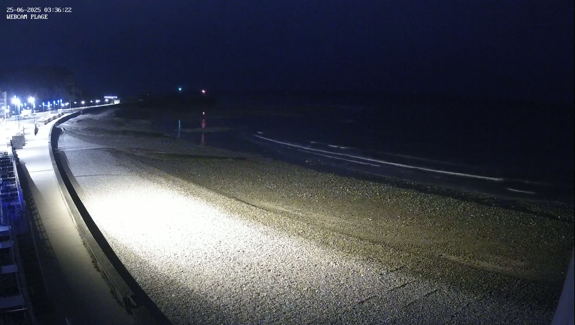 Plage de Saint-Valery-en-Caux  Beach Live Cam - Dieppe, Seine-Maritime, Normandie, France