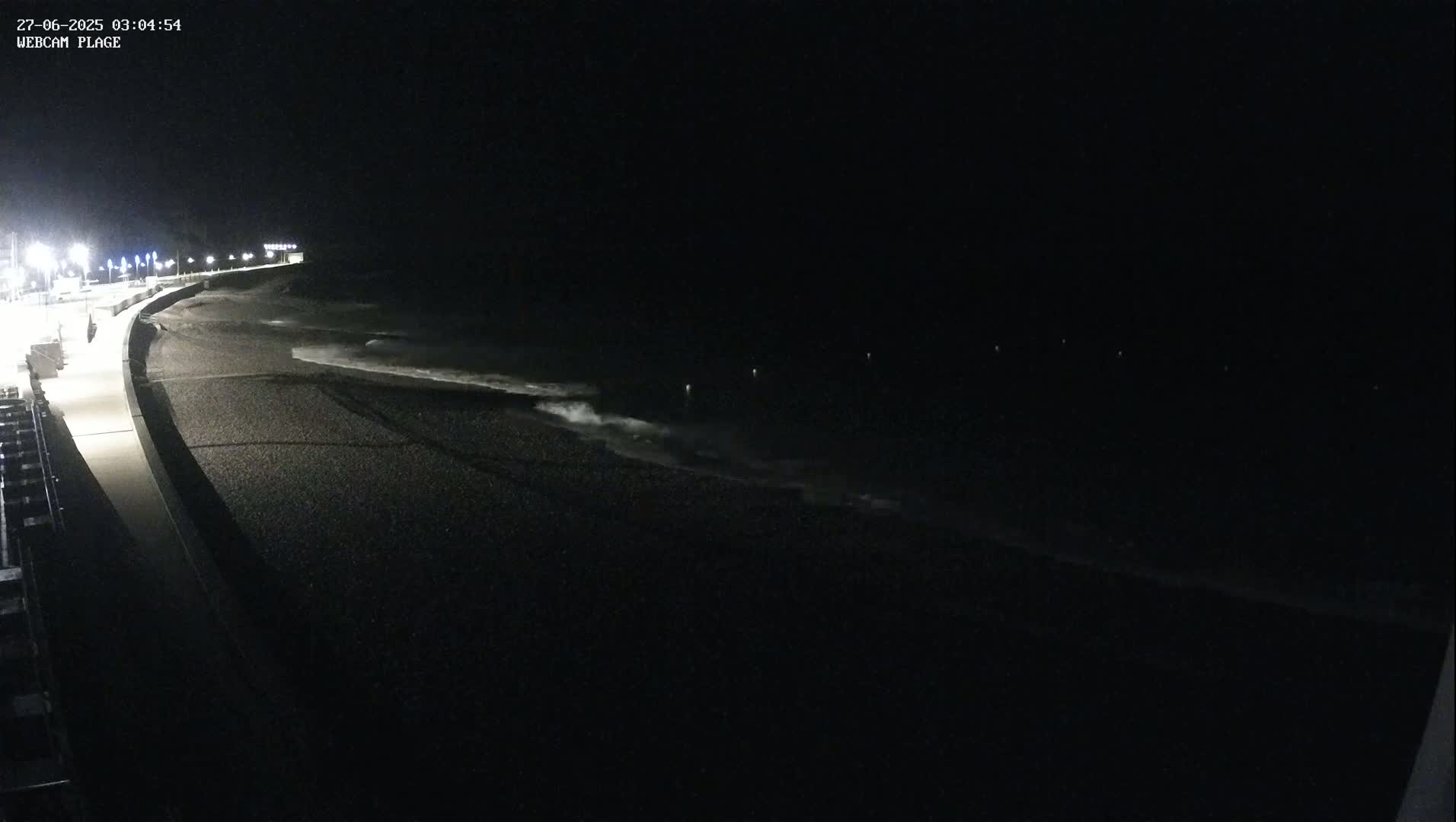 Plage de Saint-Valery-en-Caux  Beach Live Cam - Dieppe, Seine-Maritime, Normandie, France