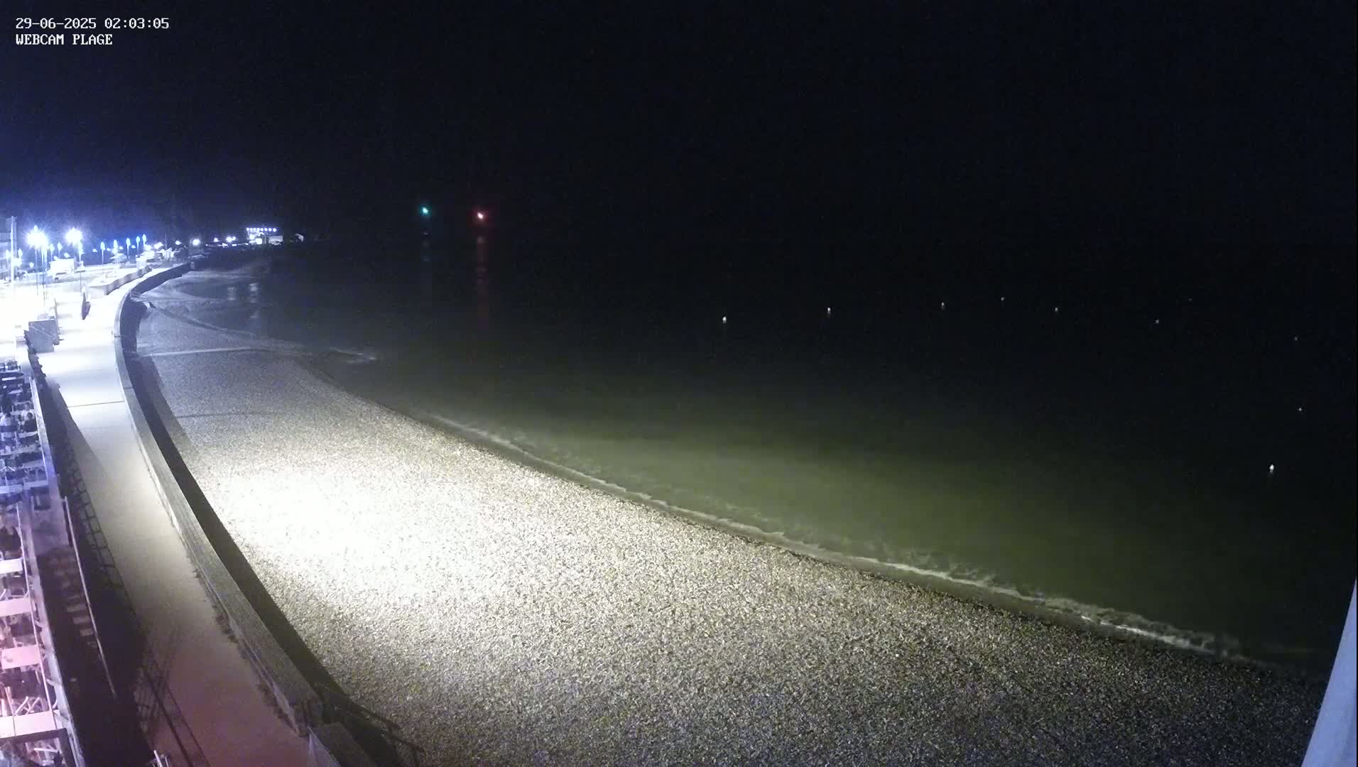 Plage de Saint-Valery-en-Caux  Beach Live Cam - Dieppe, Seine-Maritime, Normandie, France