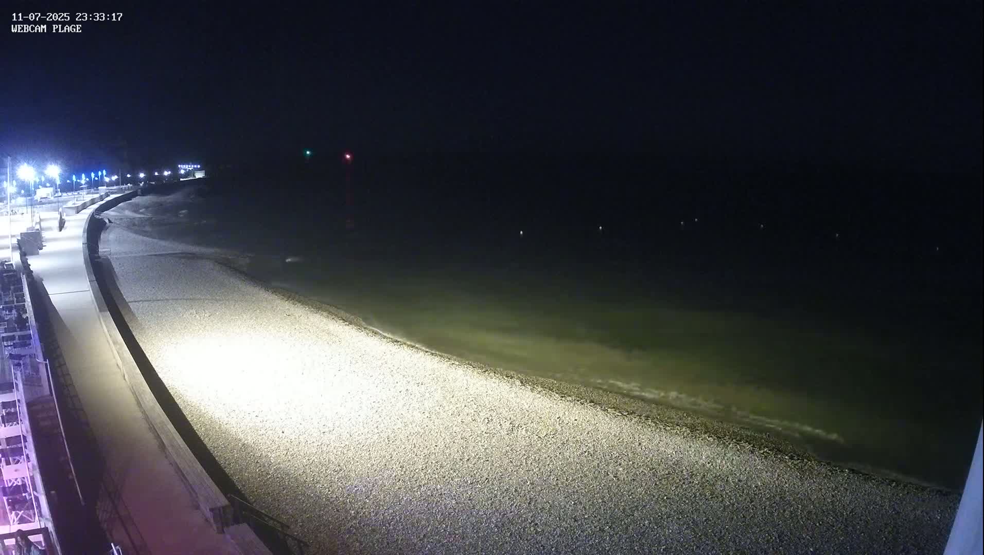 Plage de Saint-Valery-en-Caux  Beach Live Cam - Dieppe, Seine-Maritime, Normandie, France