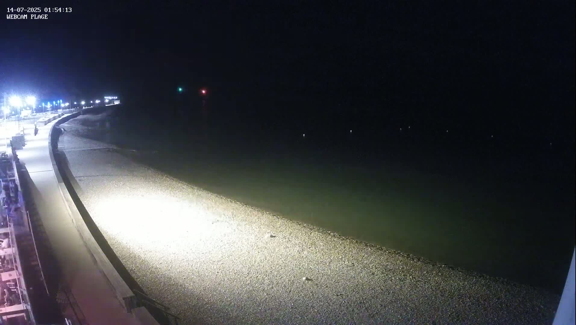 Plage de Saint-Valery-en-Caux  Beach Live Cam - Dieppe, Seine-Maritime, Normandie, France