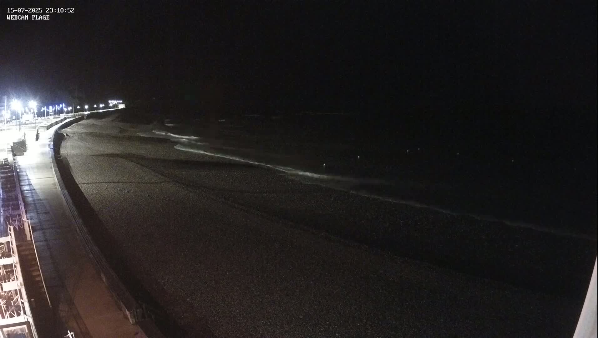 Plage de Saint-Valery-en-Caux  Beach Live Cam - Dieppe, Seine-Maritime, Normandie, France