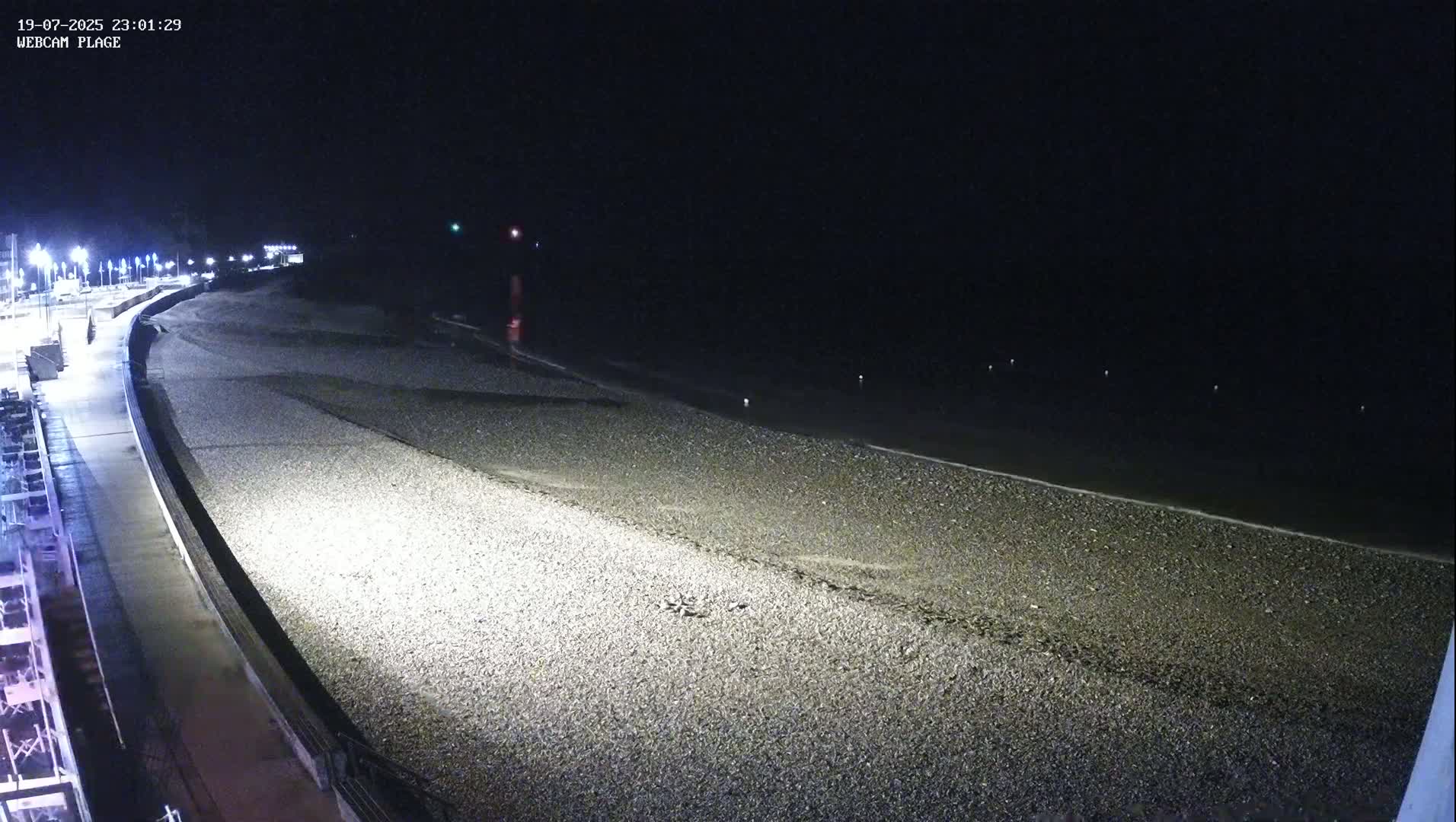 Plage de Saint-Valery-en-Caux  Beach Live Cam - Dieppe, Seine-Maritime, Normandie, France