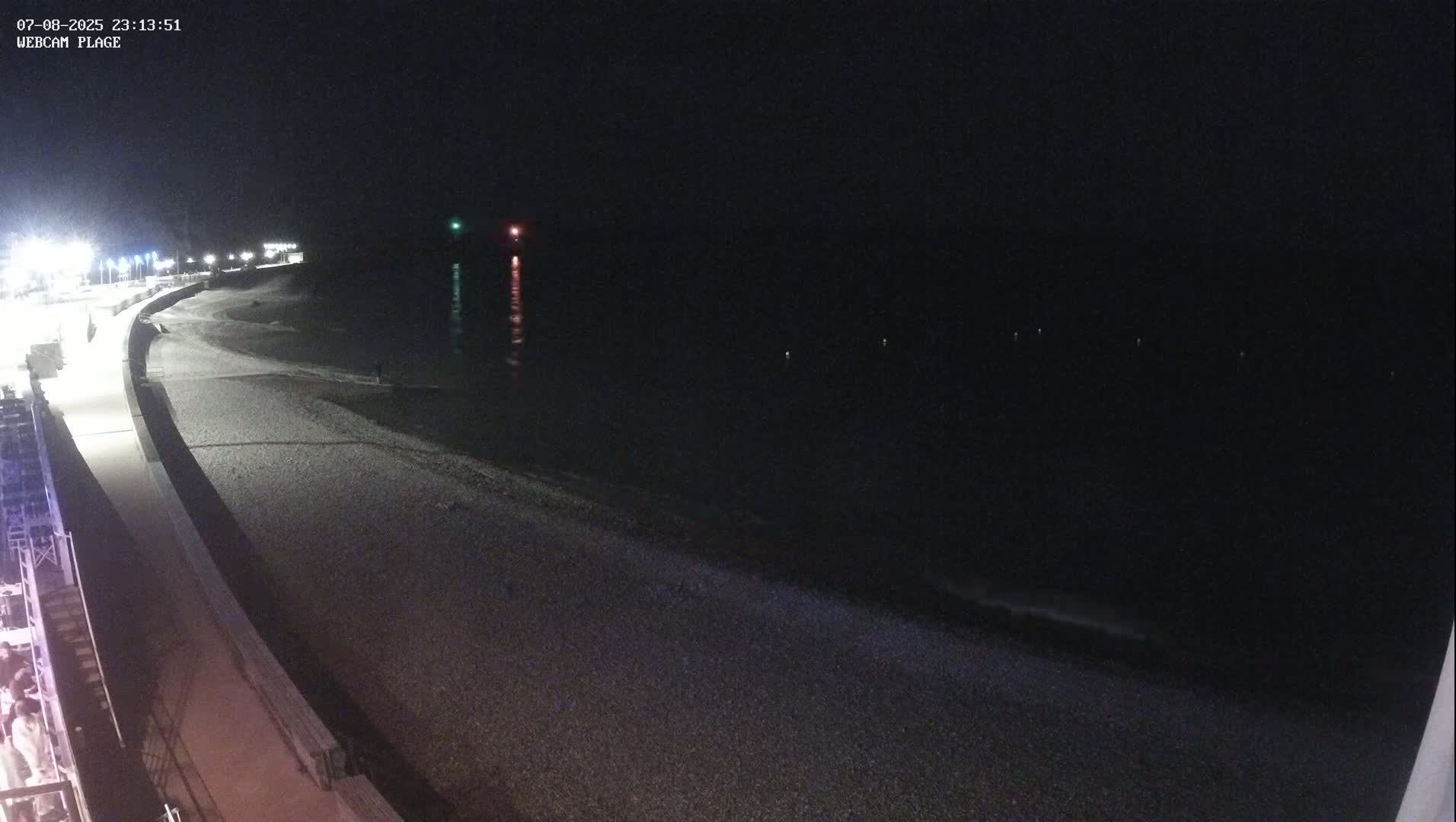 Plage de Saint-Valery-en-Caux  Beach Live Cam - Dieppe, Seine-Maritime, Normandie, France
