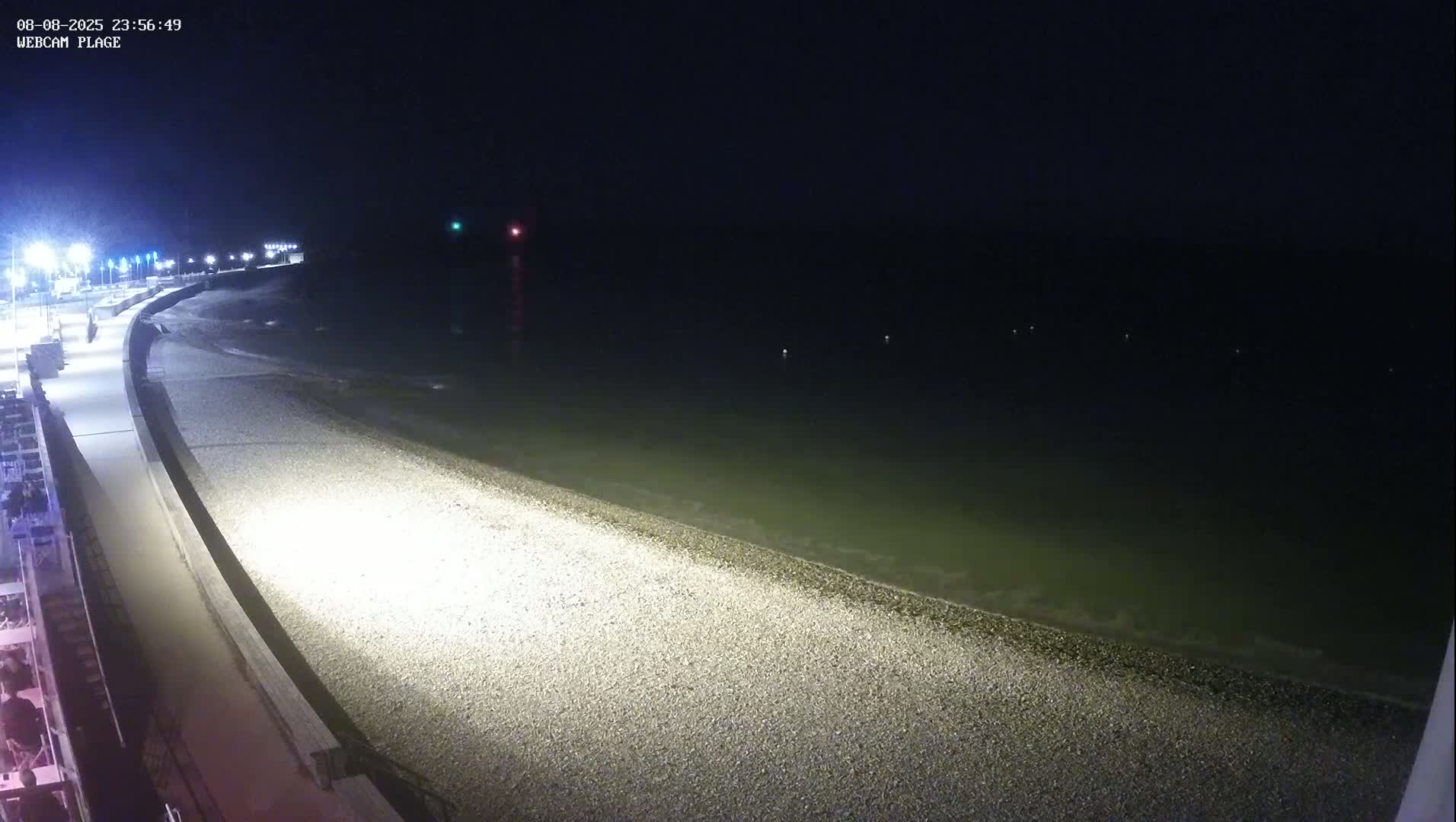 Plage de Saint-Valery-en-Caux  Beach Live Cam - Dieppe, Seine-Maritime, Normandie, France