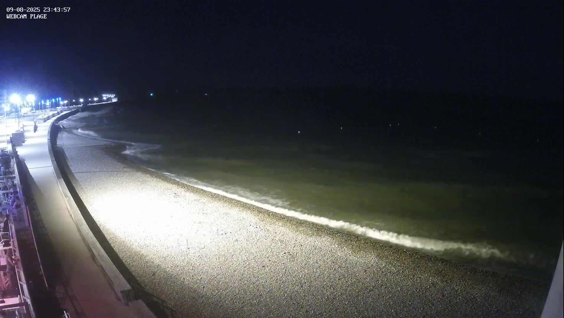 Plage de Saint-Valery-en-Caux  Beach Live Cam - Dieppe, Seine-Maritime, Normandie, France