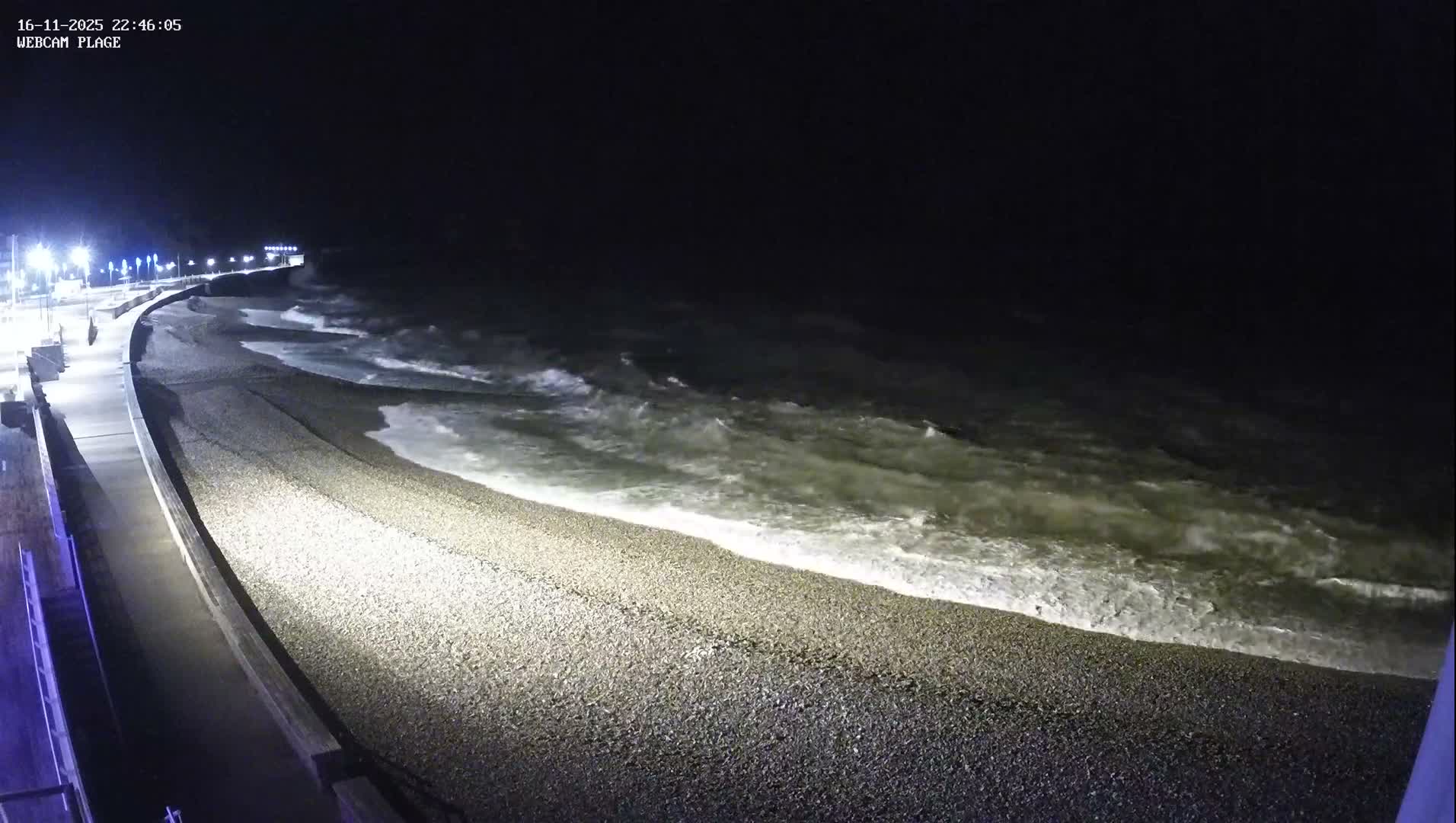 Plage de Saint-Valery-en-Caux  Beach Live Cam - Dieppe, Seine-Maritime, Normandie, France