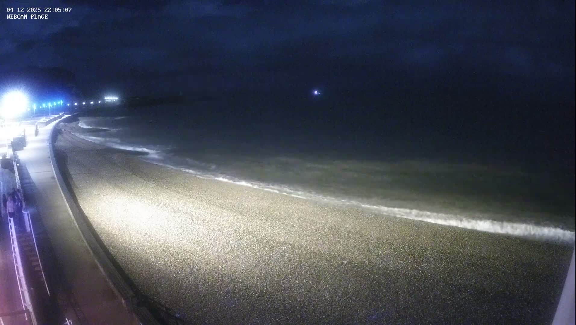 Plage de Saint-Valery-en-Caux  Beach Live Cam - Dieppe, Seine-Maritime, Normandie, France