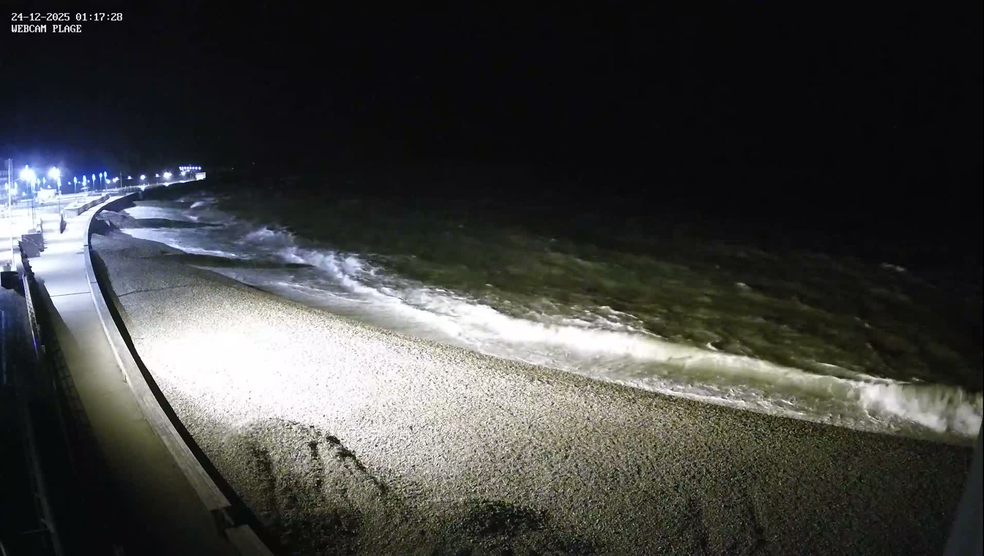 Plage de Saint-Valery-en-Caux  Beach Live Cam - Dieppe, Seine-Maritime, Normandie, France