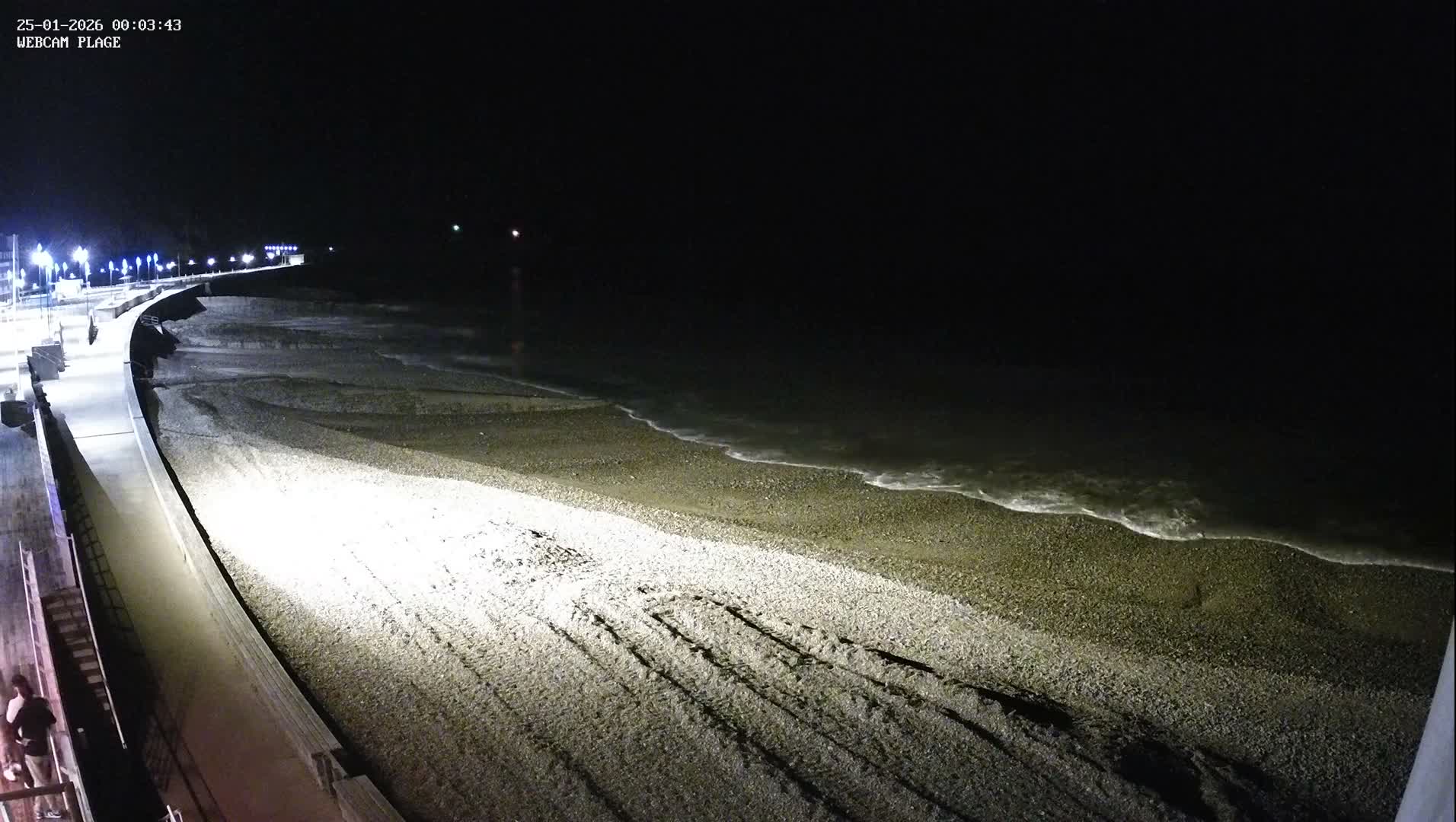 Plage de Saint-Valery-en-Caux  Beach Live Cam - Dieppe, Seine-Maritime, Normandie, France