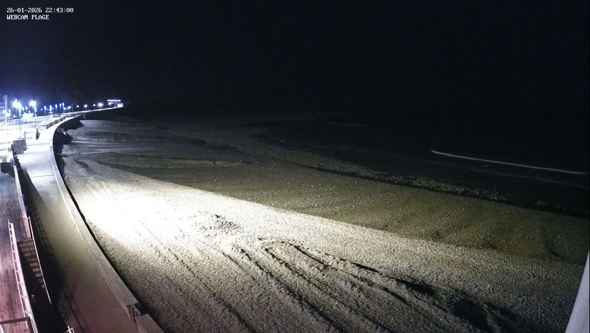 Plage de Saint-Valery-en-Caux  Beach Live Cam - Dieppe, Seine-Maritime, Normandie, France