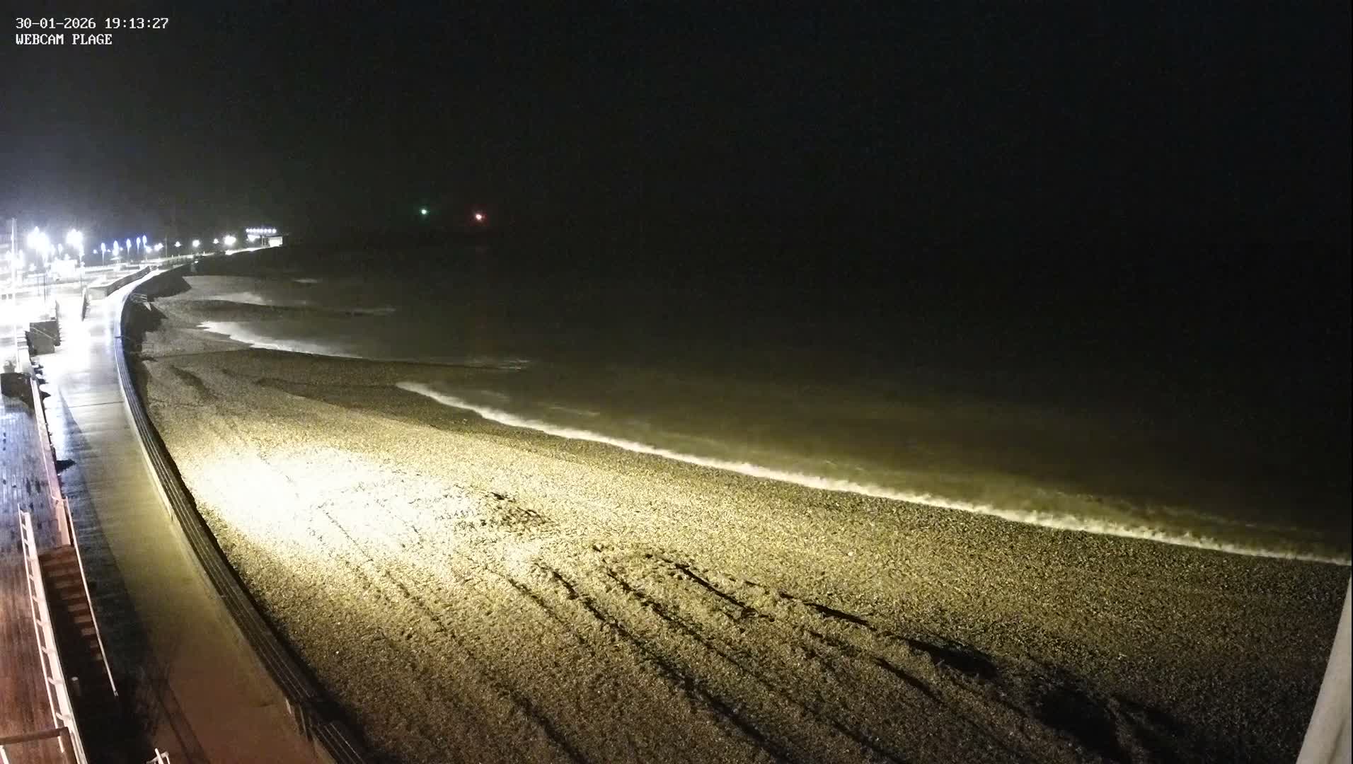 Plage de Saint-Valery-en-Caux  Beach Live Cam - Dieppe, Seine-Maritime, Normandie, France