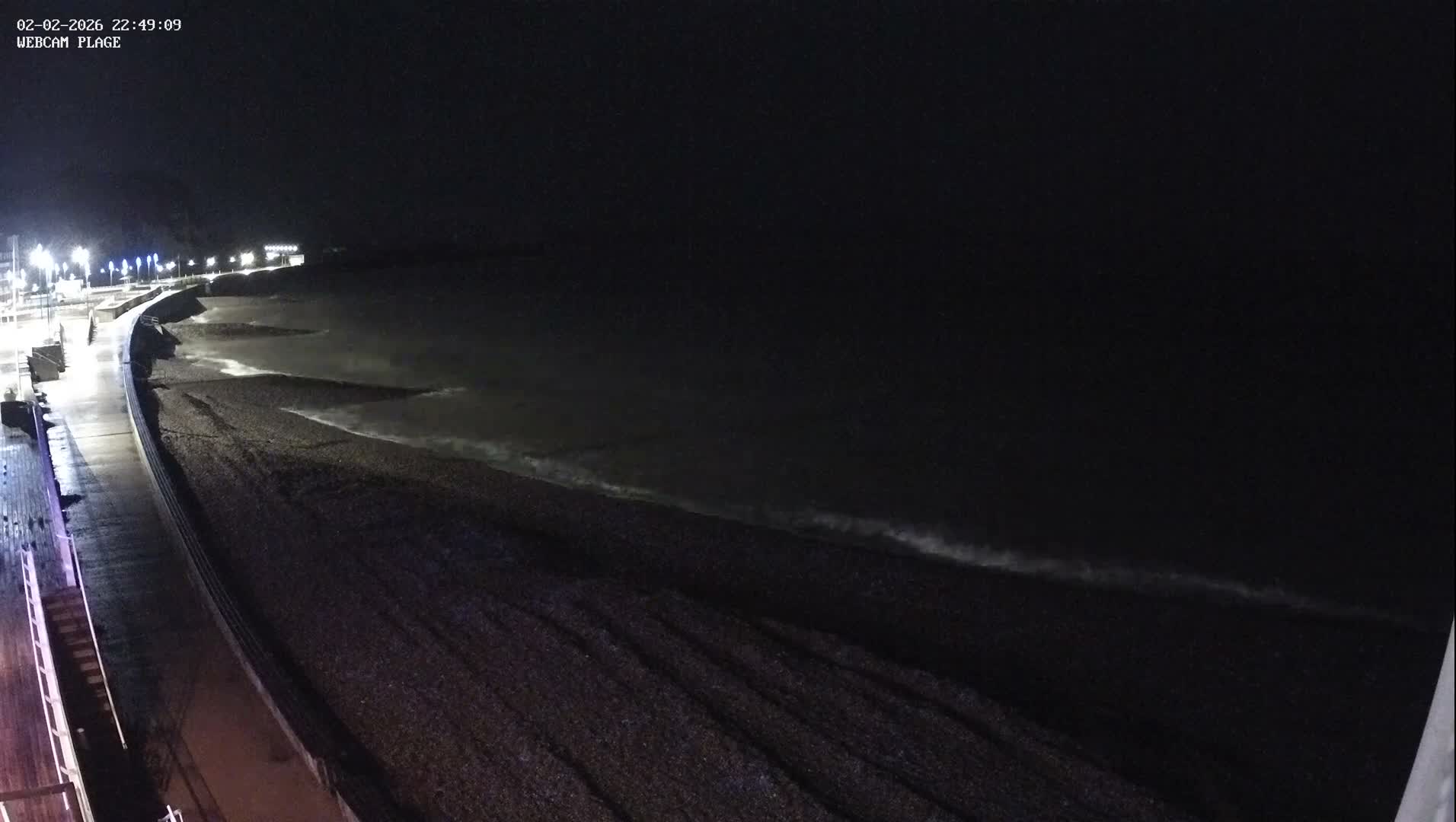Plage de Saint-Valery-en-Caux  Beach Live Cam - Dieppe, Seine-Maritime, Normandie, France