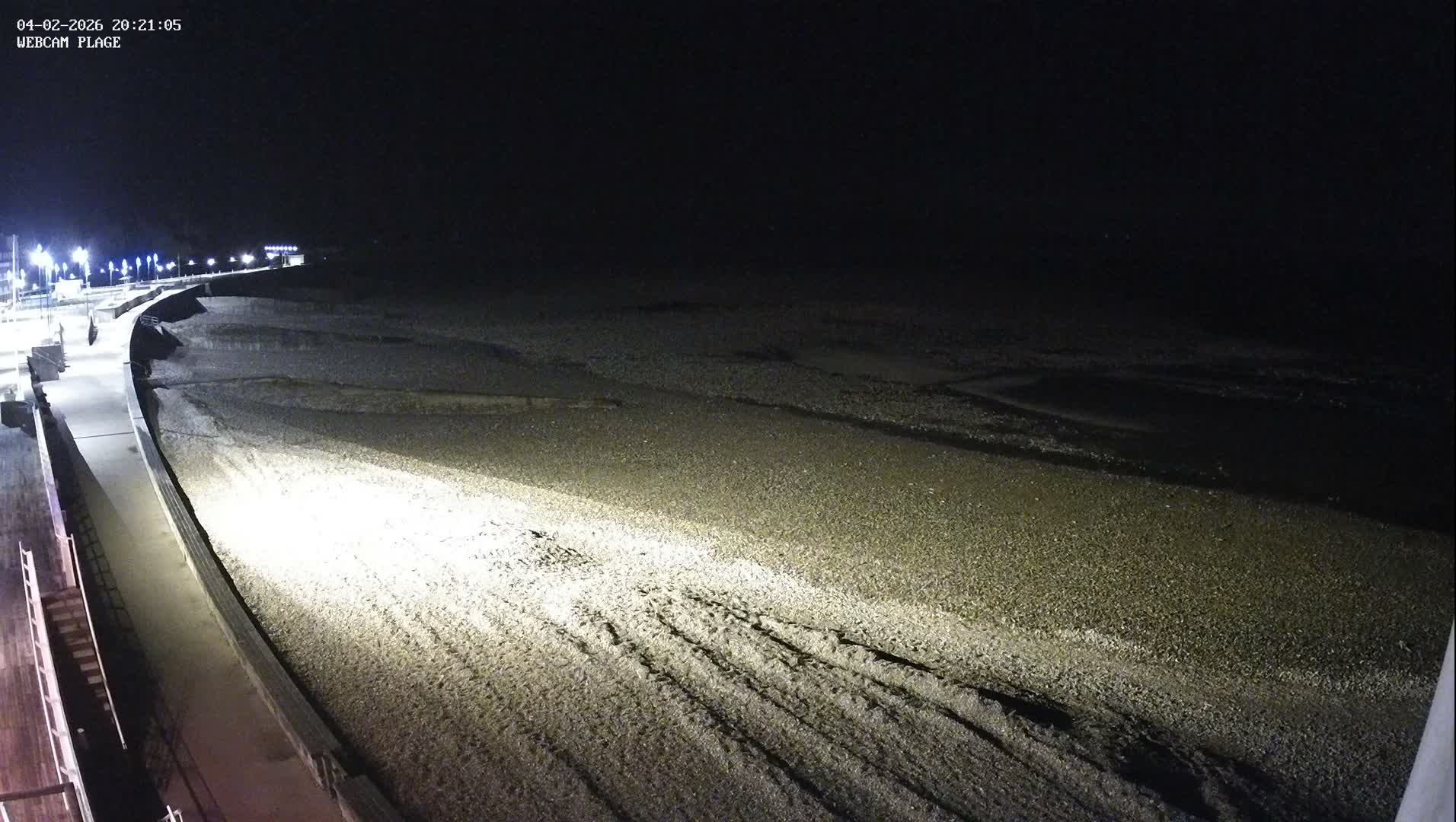 Plage de Saint-Valery-en-Caux  Beach Live Cam - Dieppe, Seine-Maritime, Normandie, France