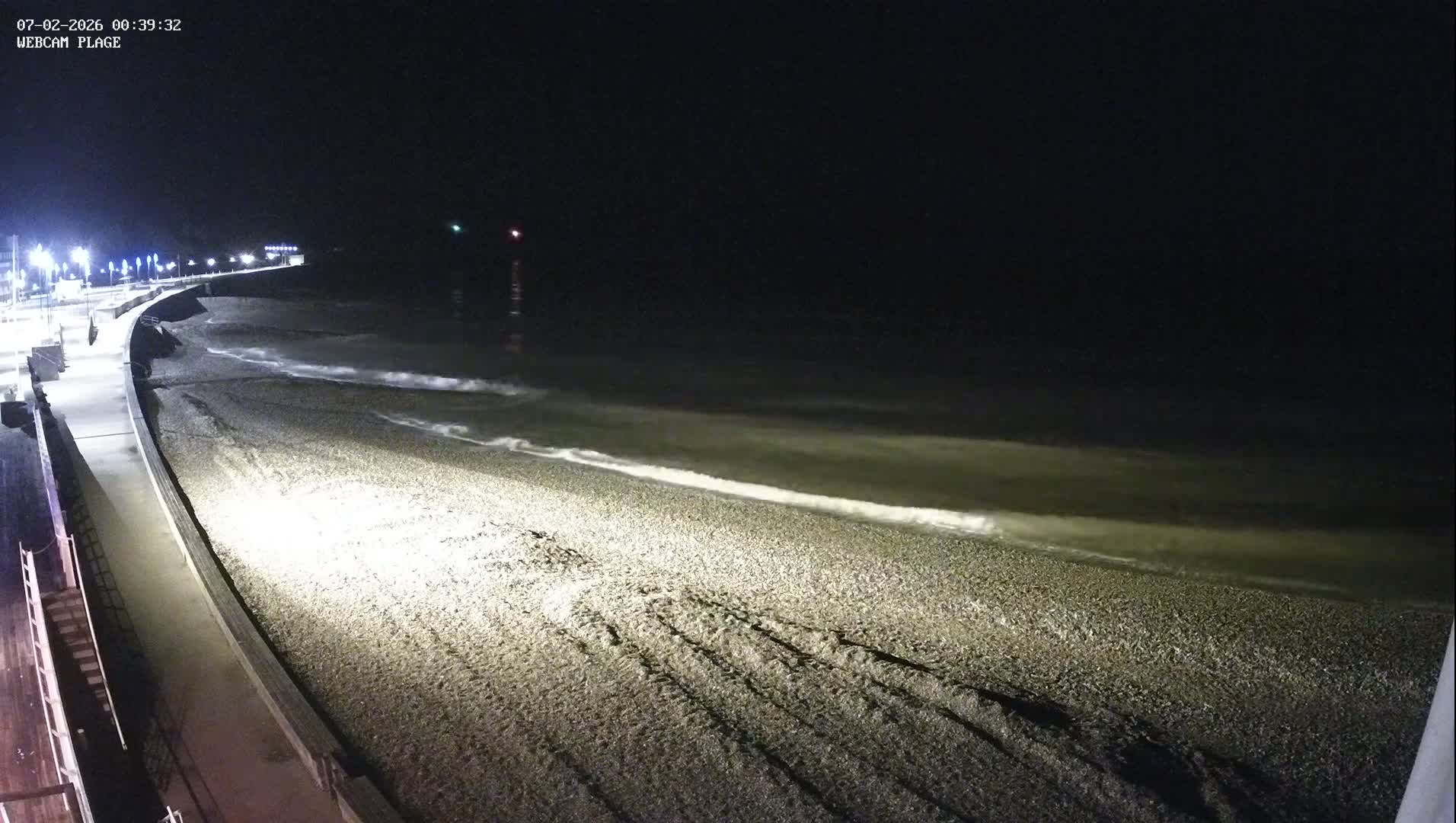 Plage de Saint-Valery-en-Caux  Beach Live Cam - Dieppe, Seine-Maritime, Normandie, France