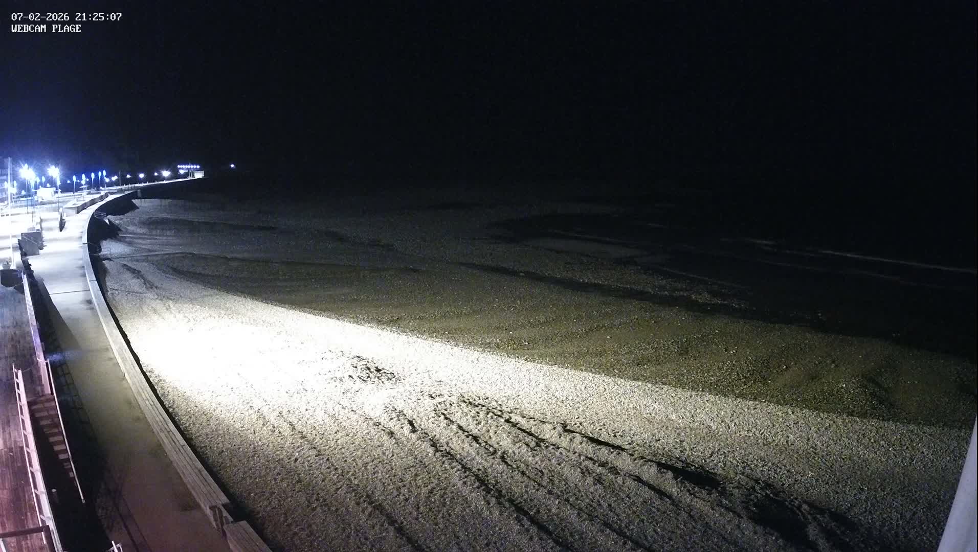Plage de Saint-Valery-en-Caux  Beach Live Cam - Dieppe, Seine-Maritime, Normandie, France