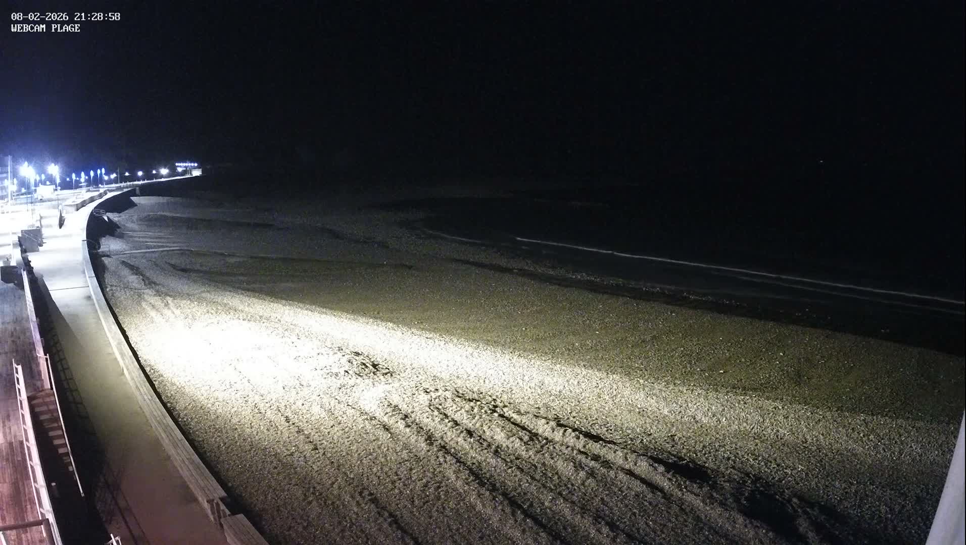Plage de Saint-Valery-en-Caux  Beach Live Cam - Dieppe, Seine-Maritime, Normandie, France