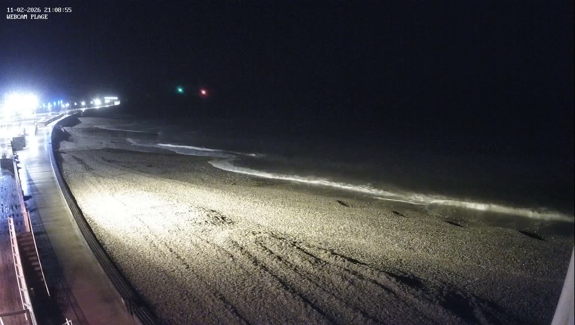 Plage de Saint-Valery-en-Caux  Beach Live Cam - Dieppe, Seine-Maritime, Normandie, France