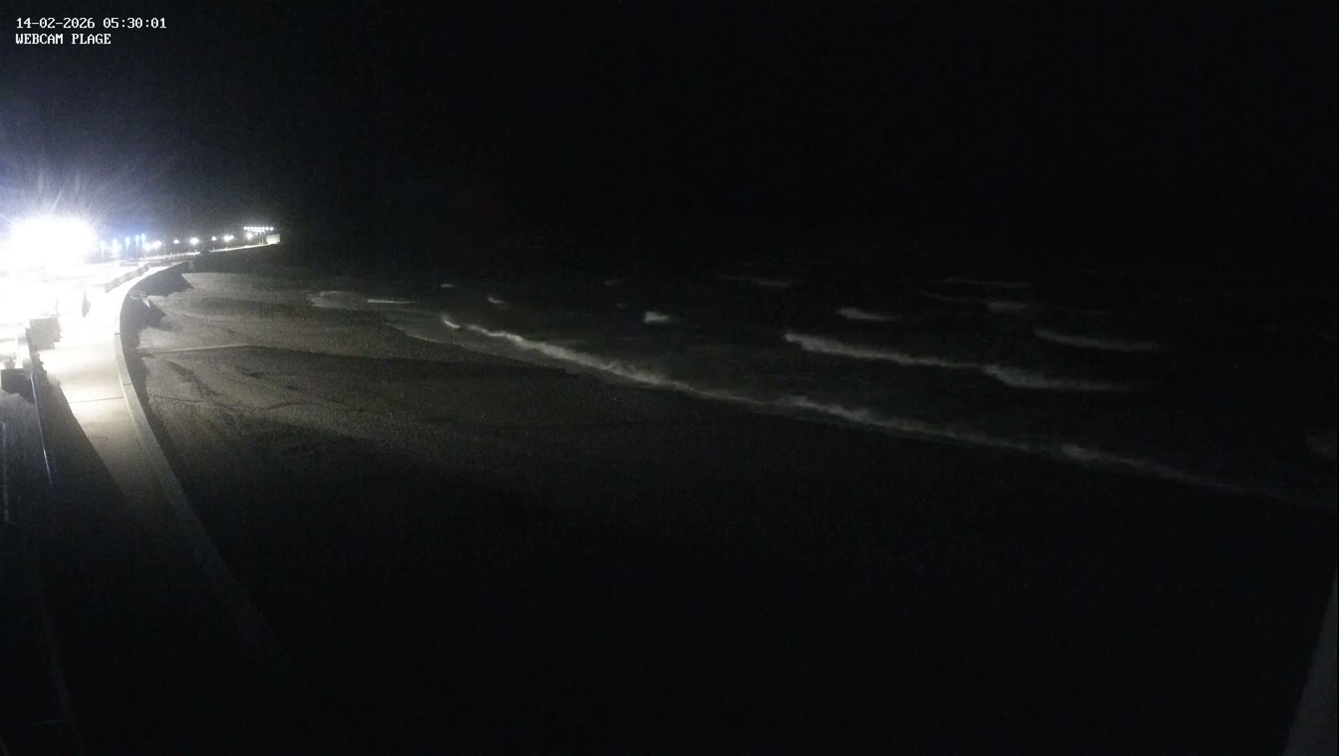 Plage de Saint-Valery-en-Caux  Beach Live Cam - Dieppe, Seine-Maritime, Normandie, France