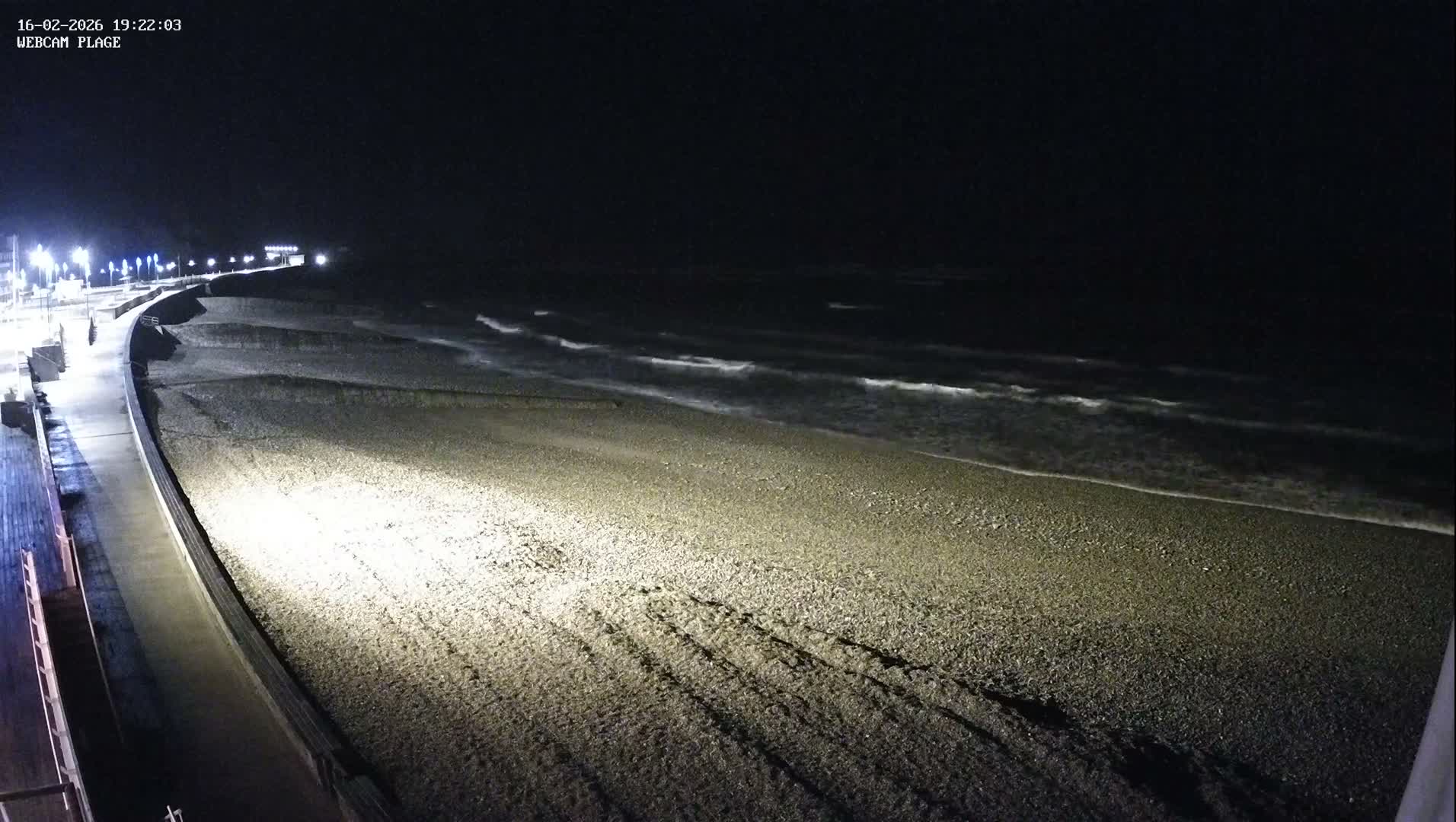 Plage de Saint-Valery-en-Caux  Beach Live Cam - Dieppe, Seine-Maritime, Normandie, France