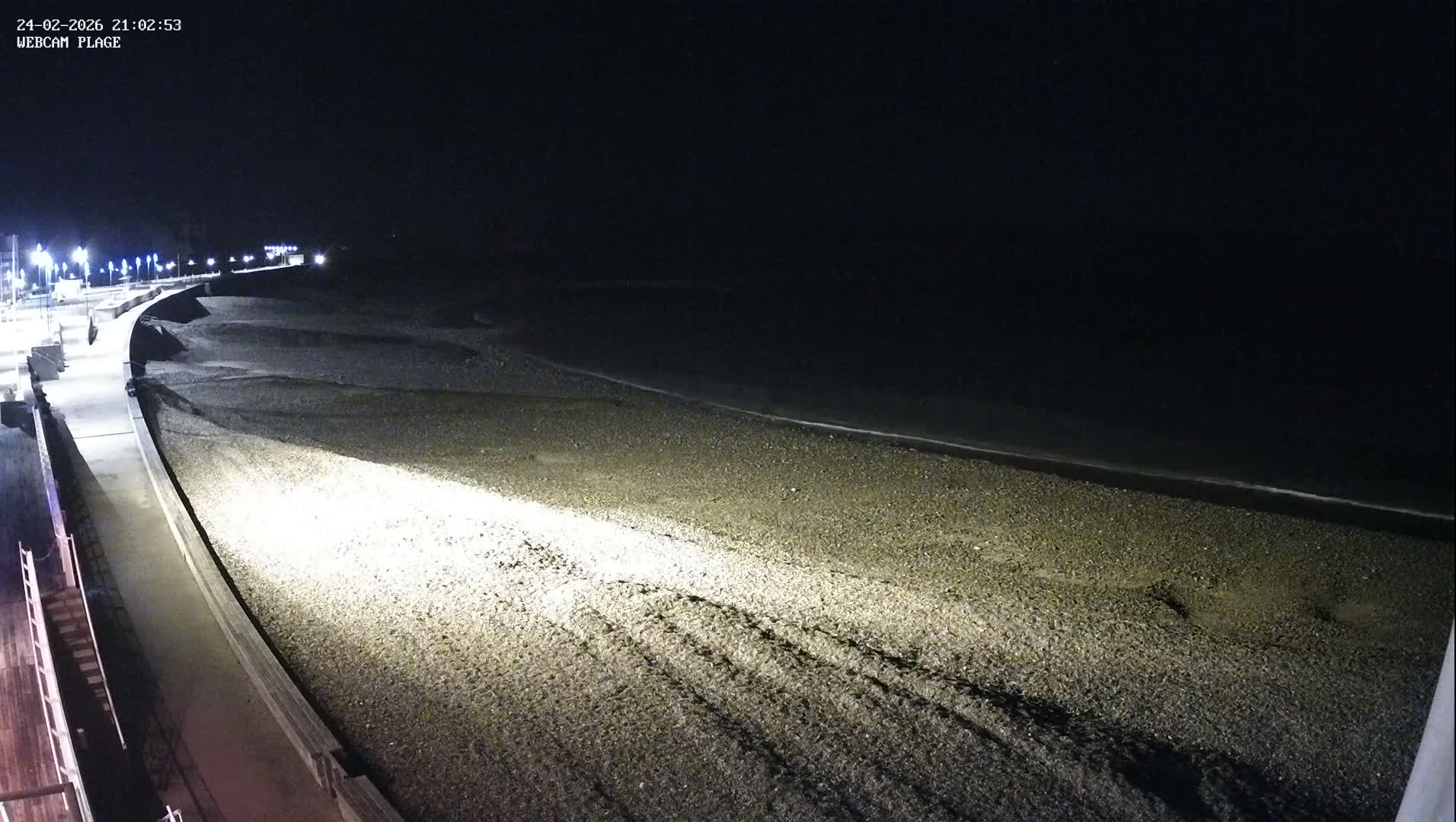 Plage de Saint-Valery-en-Caux  Beach Live Cam - Dieppe, Seine-Maritime, Normandie, France