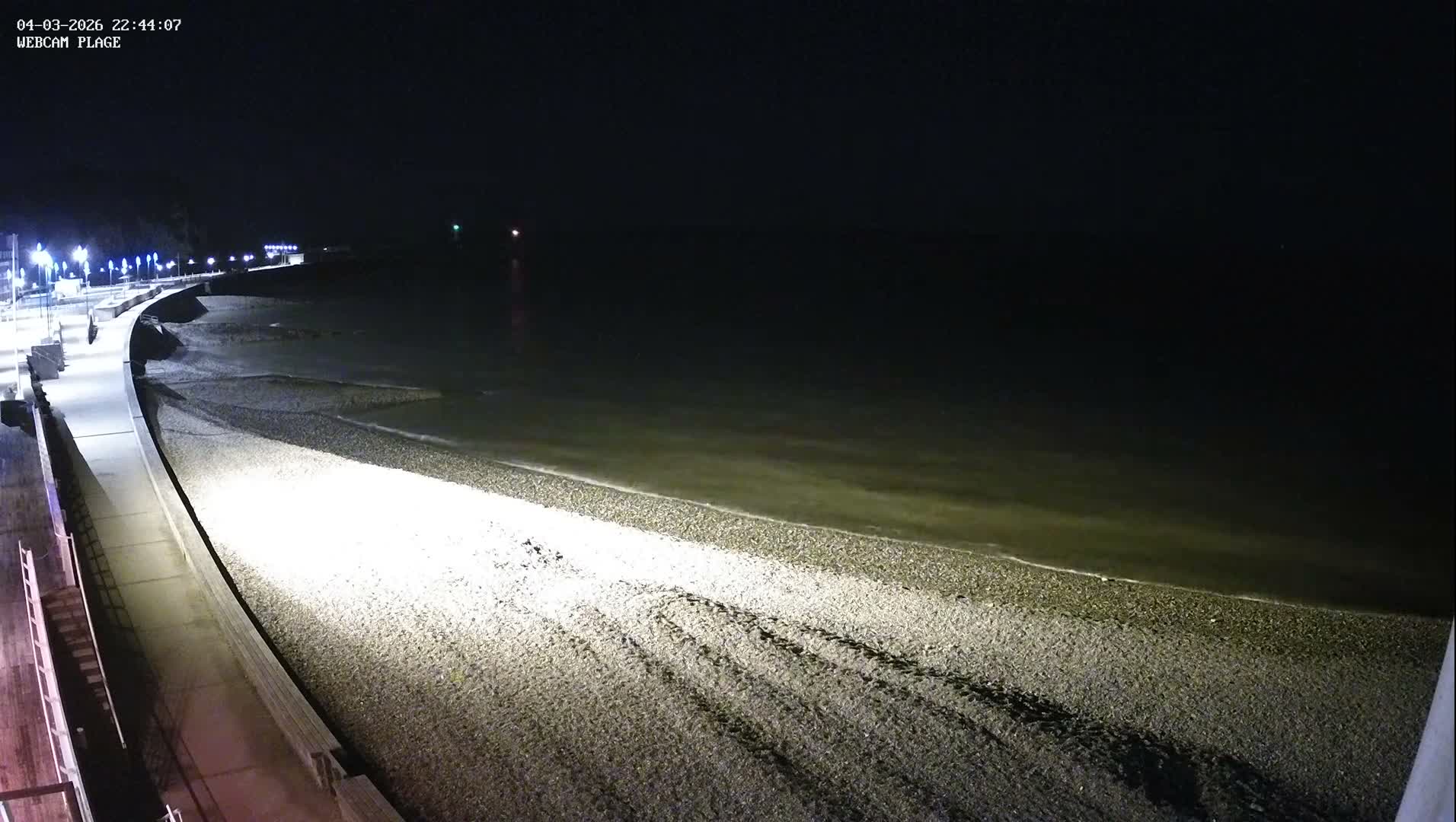Plage de Saint-Valery-en-Caux  Beach Live Cam - Dieppe, Seine-Maritime, Normandie, France