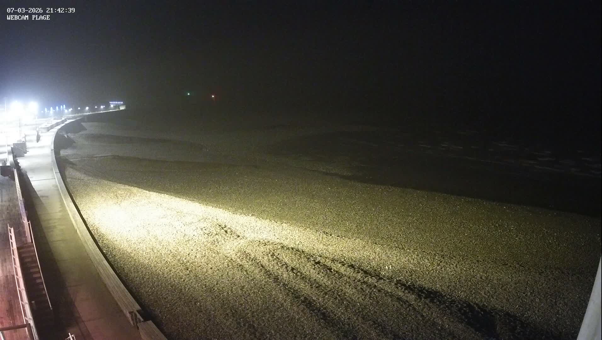 Plage de Saint-Valery-en-Caux  Beach Live Cam - Dieppe, Seine-Maritime, Normandie, France