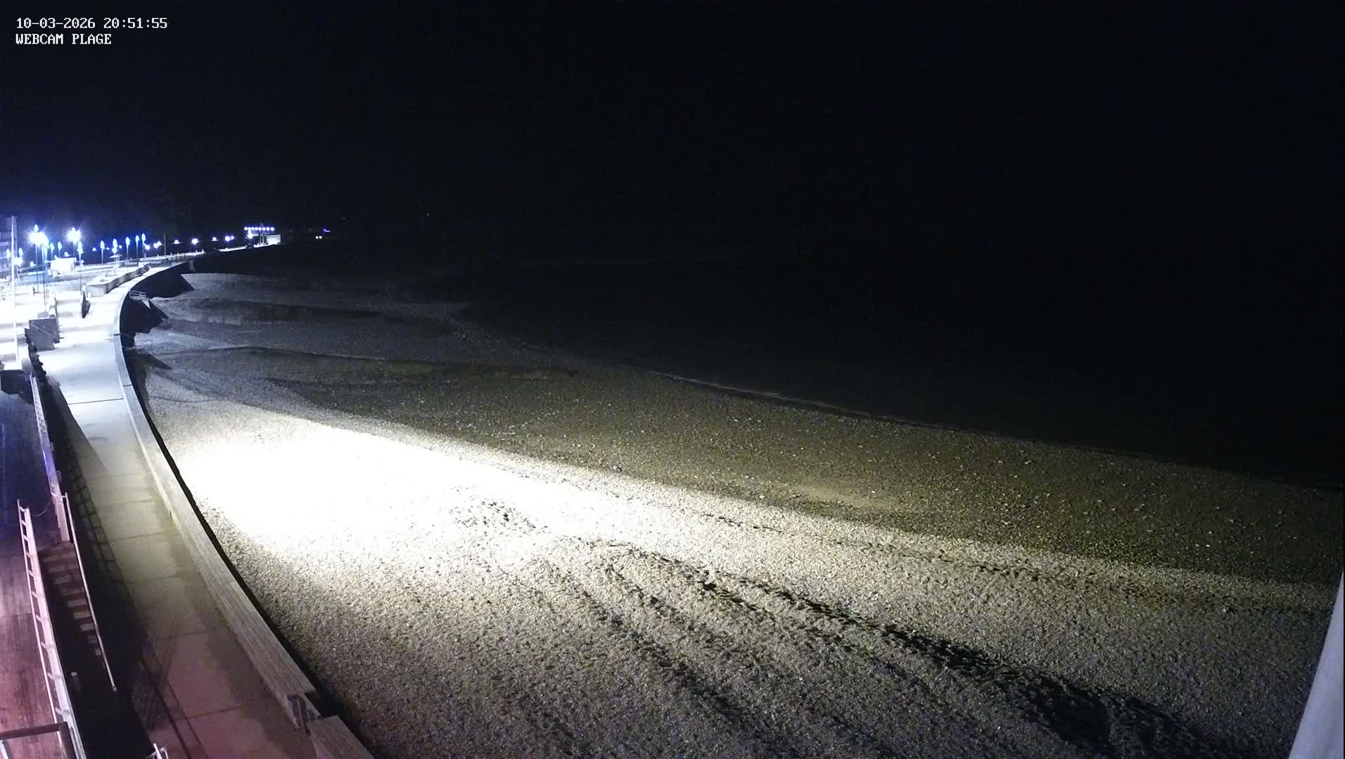 Plage de Saint-Valery-en-Caux  Beach Live Cam - Dieppe, Seine-Maritime, Normandie, France