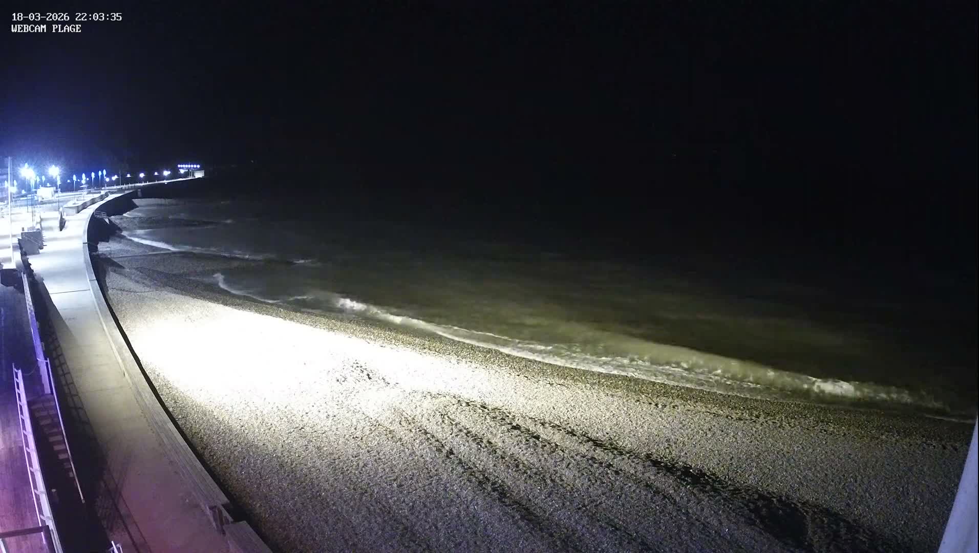 Plage de Saint-Valery-en-Caux  Beach Live Cam - Dieppe, Seine-Maritime, Normandie, France