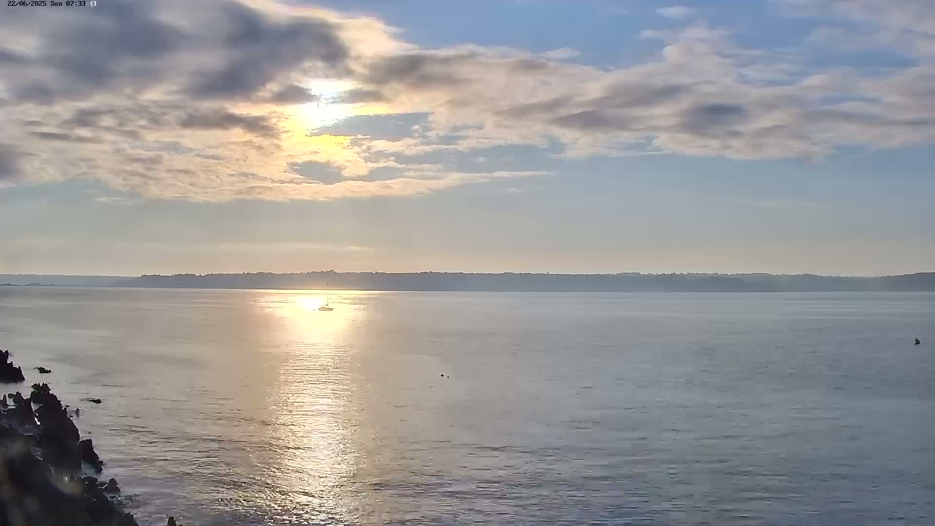 Locquirec Commune & Port Live Cam - Morlaix, Finistere, Bretagne, France