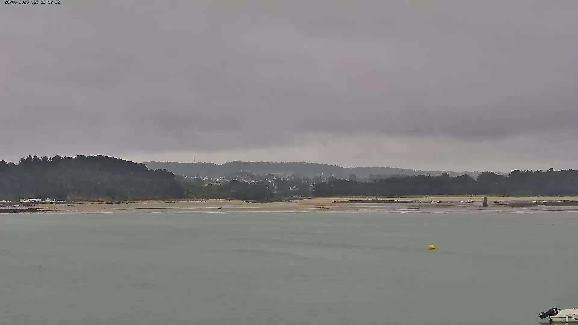 Locquirec Commune & Port Live Cam - Morlaix, Finistere, Bretagne, France