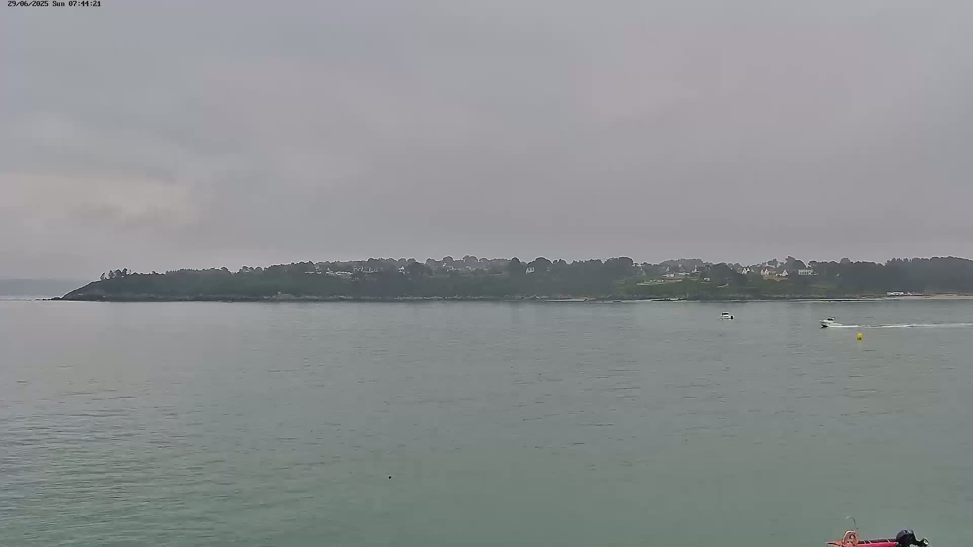 Locquirec Commune & Port Live Cam - Morlaix, Finistere, Bretagne, France