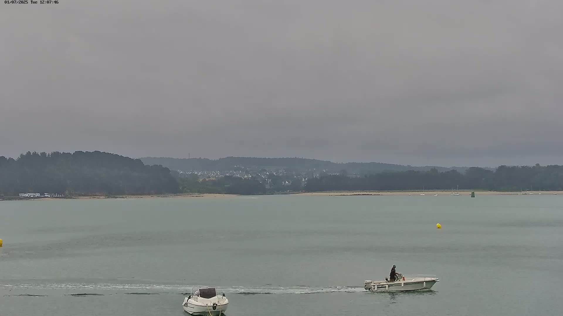 Locquirec Commune & Port Live Cam - Morlaix, Finistere, Bretagne, France